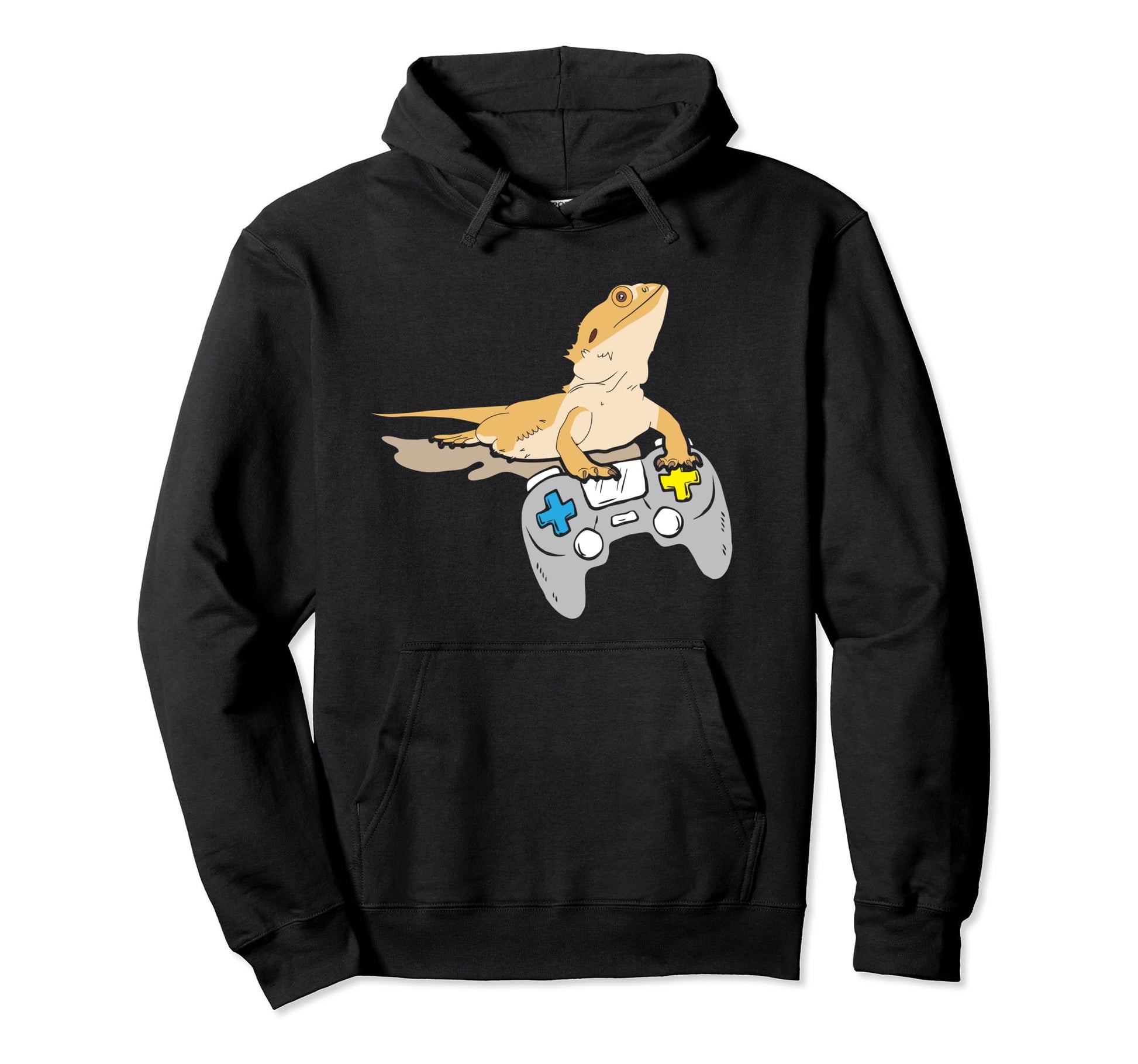 Video Game Bearded Dragon Lover Hoodie - Fun Novelty Design Men Women - T-Shirt, Sweatshirt, Hoodie