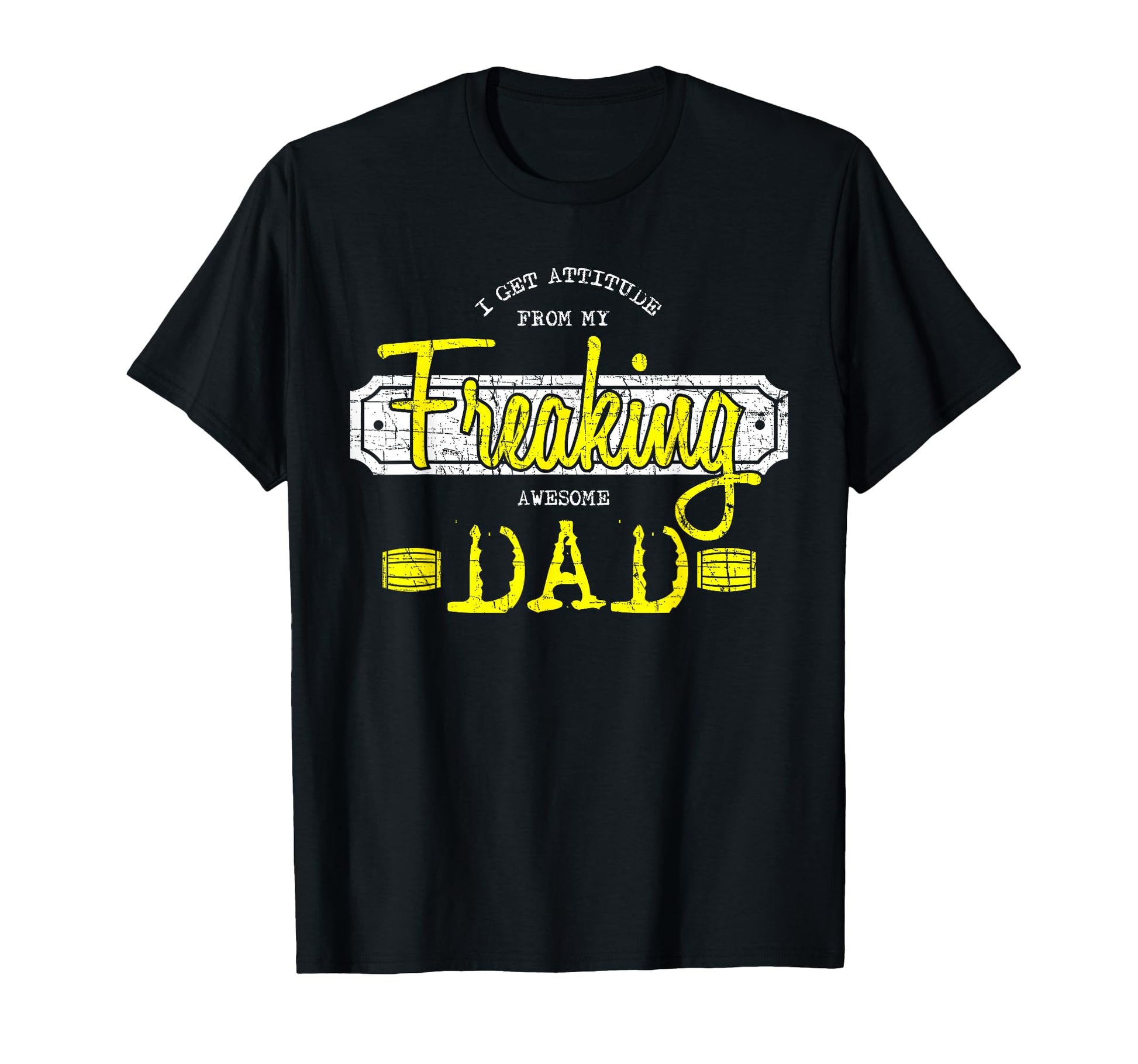 I Get My Attitude From My Freaking T-Shirt - Aesthetic Graphic Unisex - T-Shirt, Sweatshirt, Hoodie