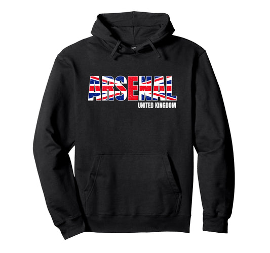 Arsenal United Kingdom Hoodie - Novelty Apparel Men Women - T-Shirt, Sweatshirt, Hoodie