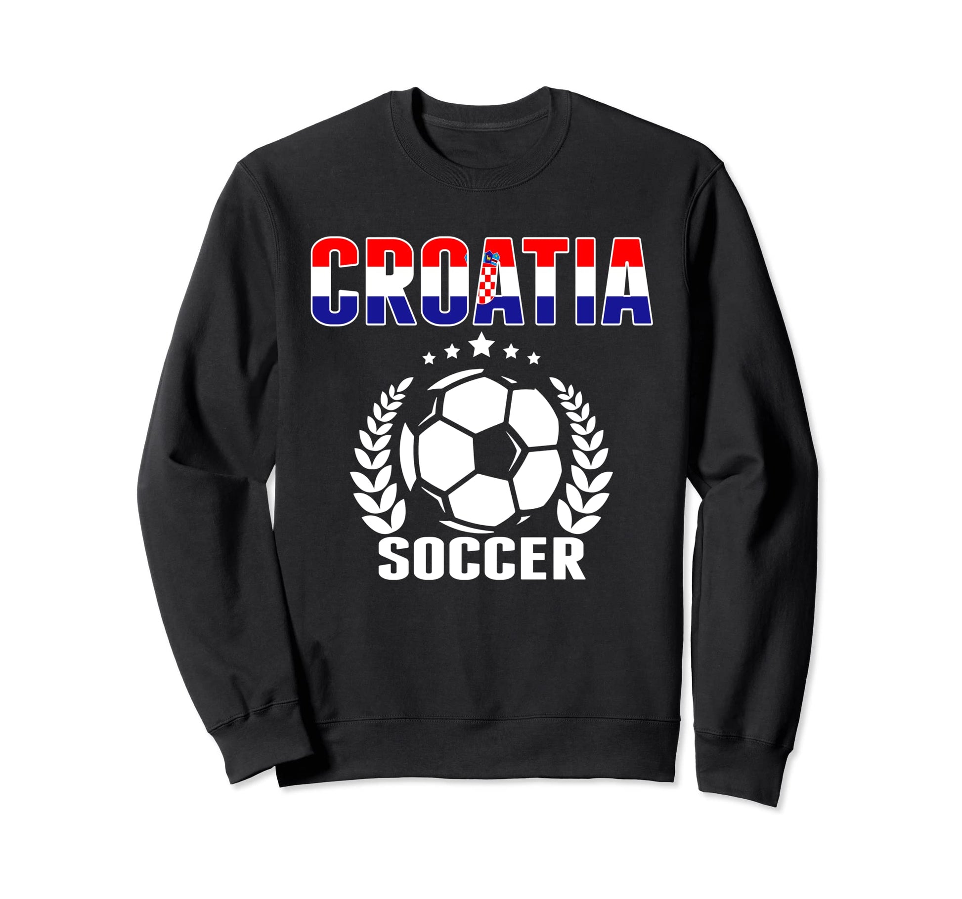 Croatia Soccer Fans Jersey Proud Sweatshirt - Novelty Apparel Men Women - T-Shirt, Sweatshirt, Hoodie