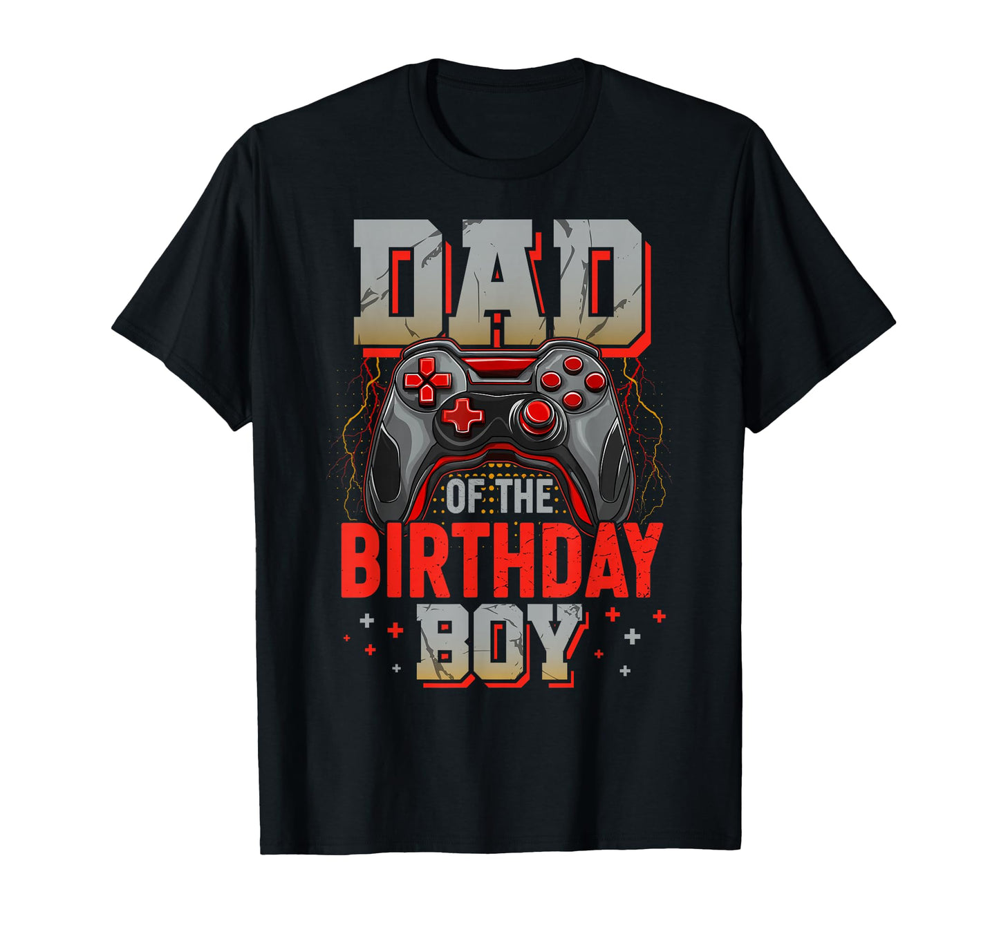 Dad Birthday Video Gamer Matching T-Shirt - Minimalist Print Unisex - T-Shirt, Sweatshirt, Hoodie