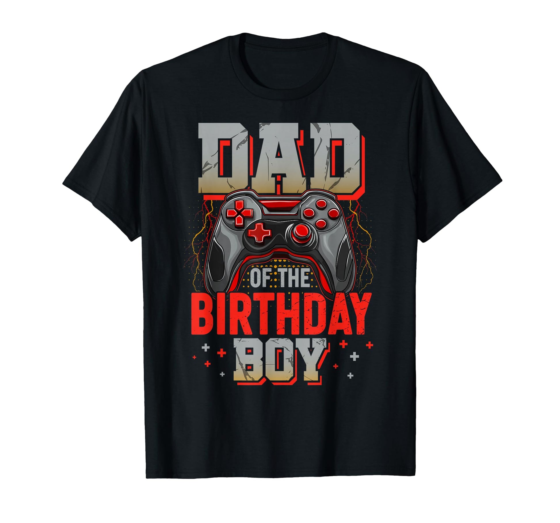 Dad Birthday Video Gamer Matching T-Shirt - Minimalist Print Unisex - T-Shirt, Sweatshirt, Hoodie