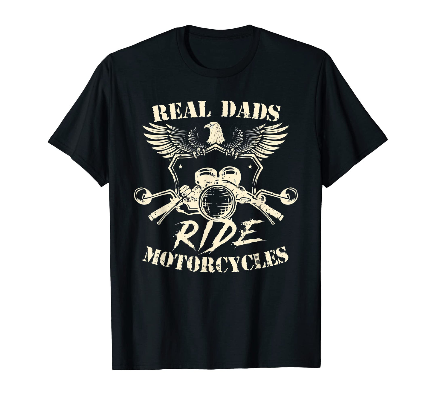 Real Dads Ride Motorcycles Dad Rider T-Shirt - Streetwear Style Men Women - T-Shirt, Sweatshirt, Hoodie