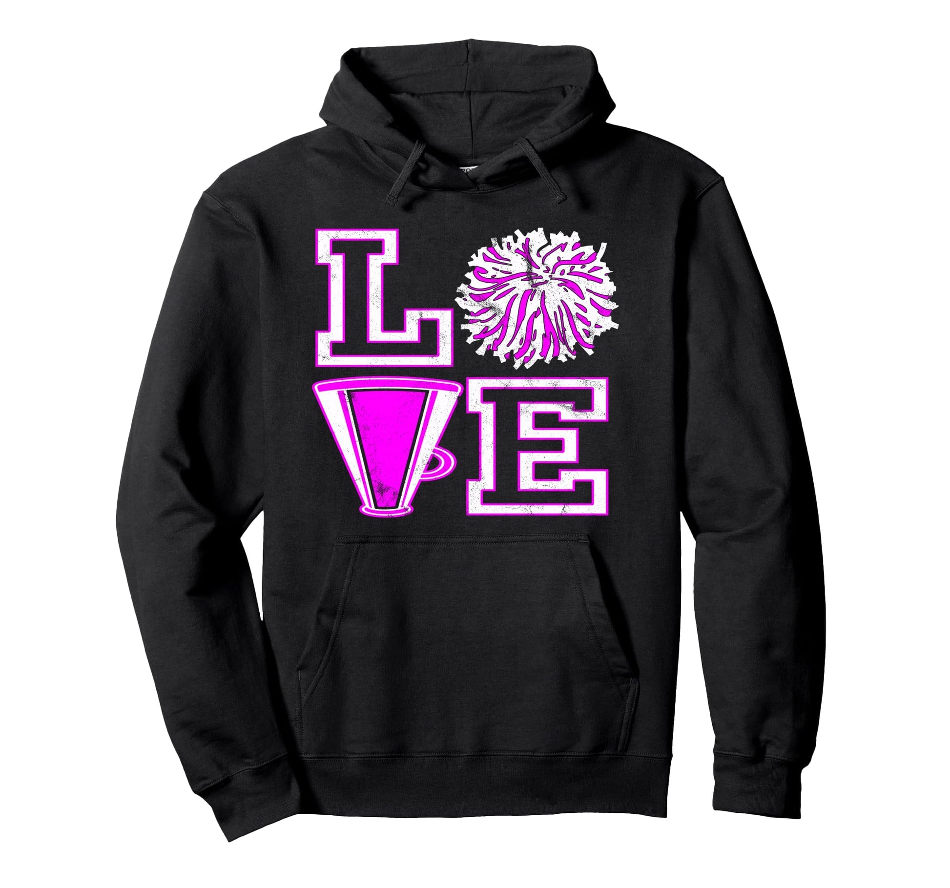 Love Cheer Teen Cheerleader Hoodie - Streetwear Style Unisex - T-Shirt, Sweatshirt, Hoodie
