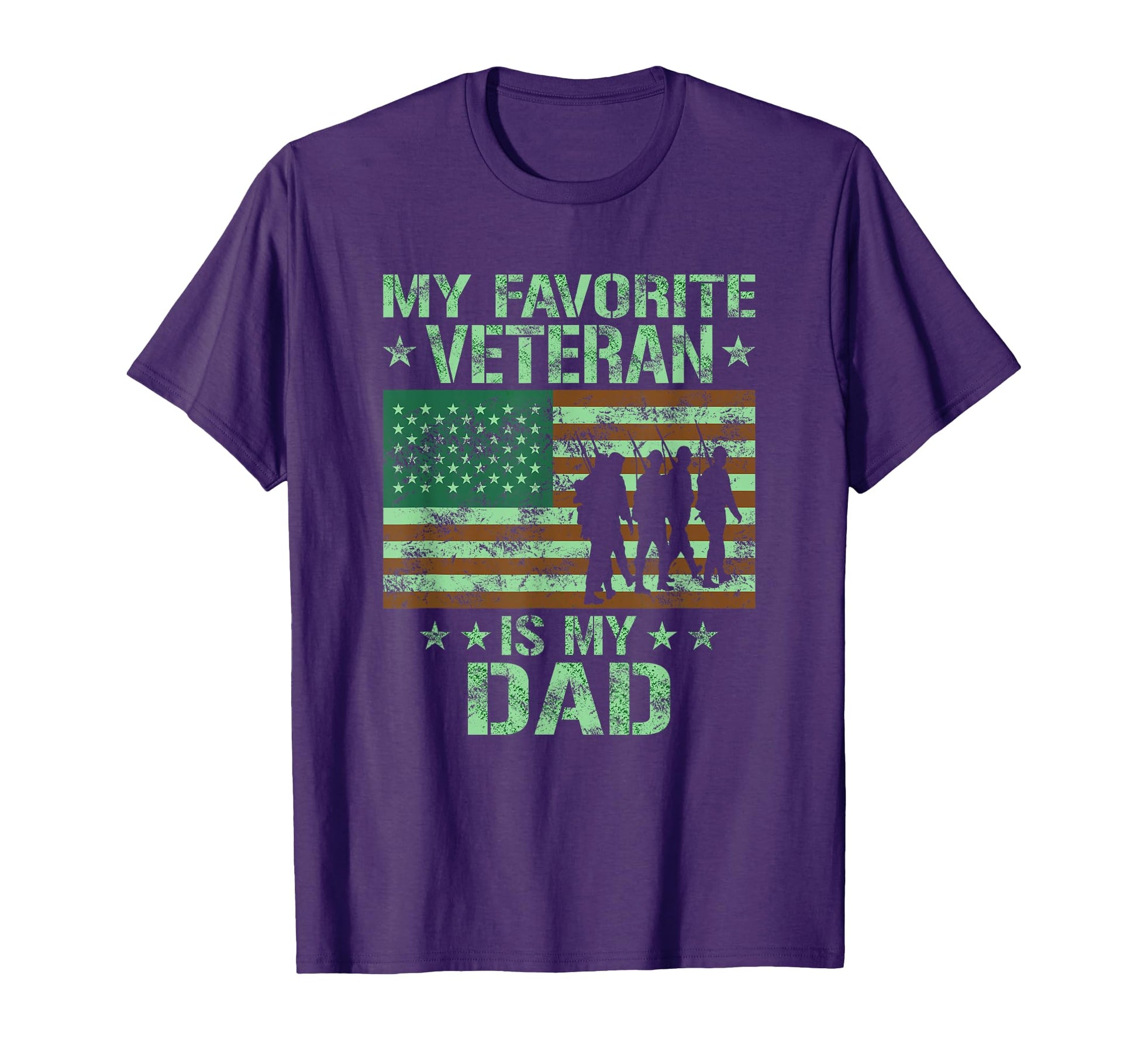 Father Veterans Day My Favorite Veteran T-Shirt - Graphic Print Men Women - T-Shirt, Sweatshirt, Hoodie