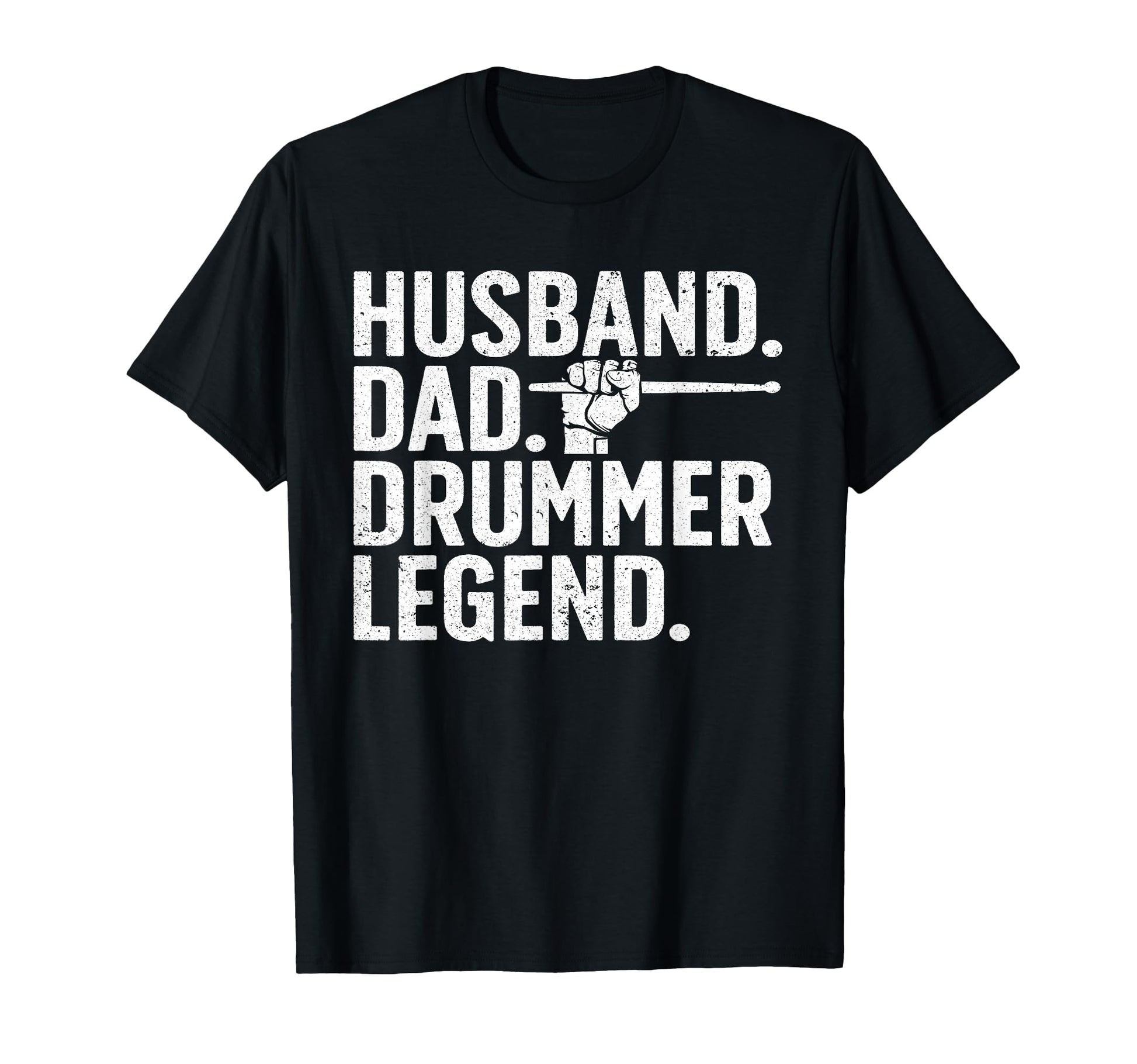 Best Drummer Dad Husband Drumming T-Shirt - Custom Art Print Men Women - T-Shirt, Sweatshirt, Hoodie