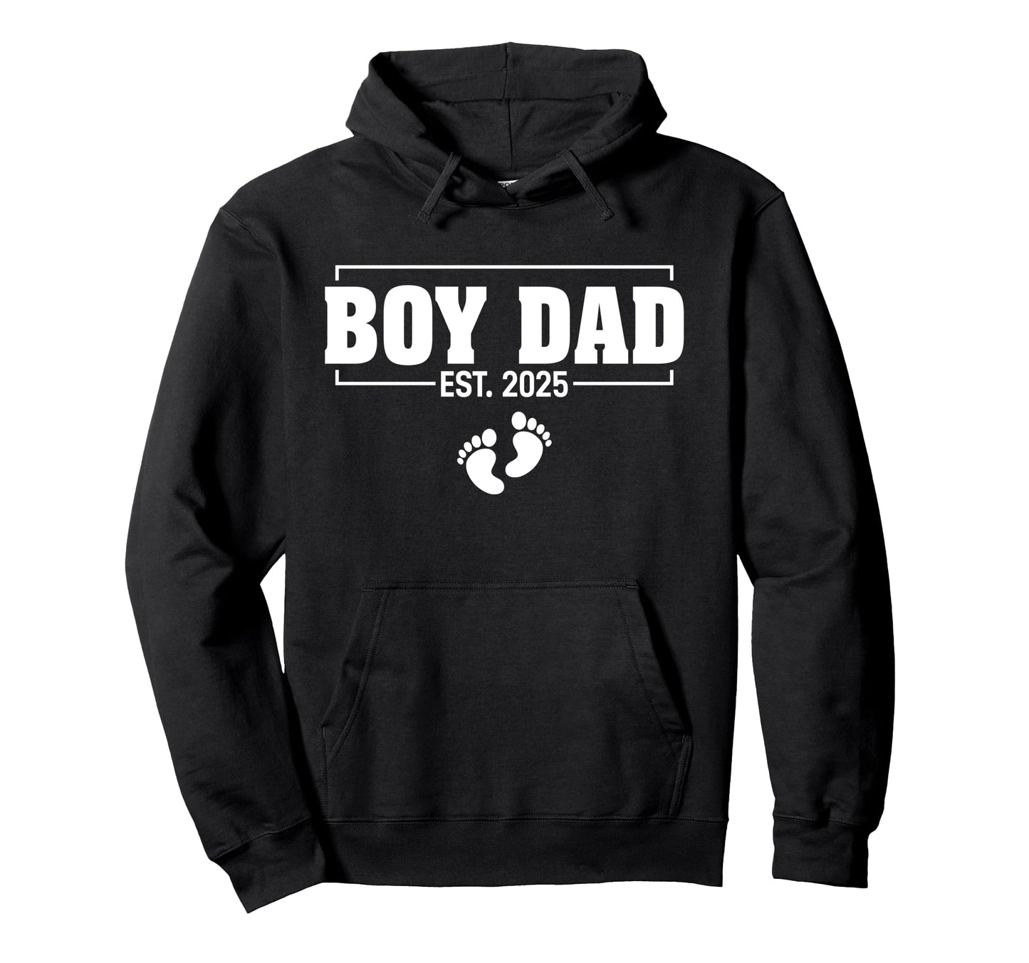 Dad Est 2025 Fathers Day Loading New Hoodie - Trendy Graphic for Adults - T-Shirt, Sweatshirt, Hoodie