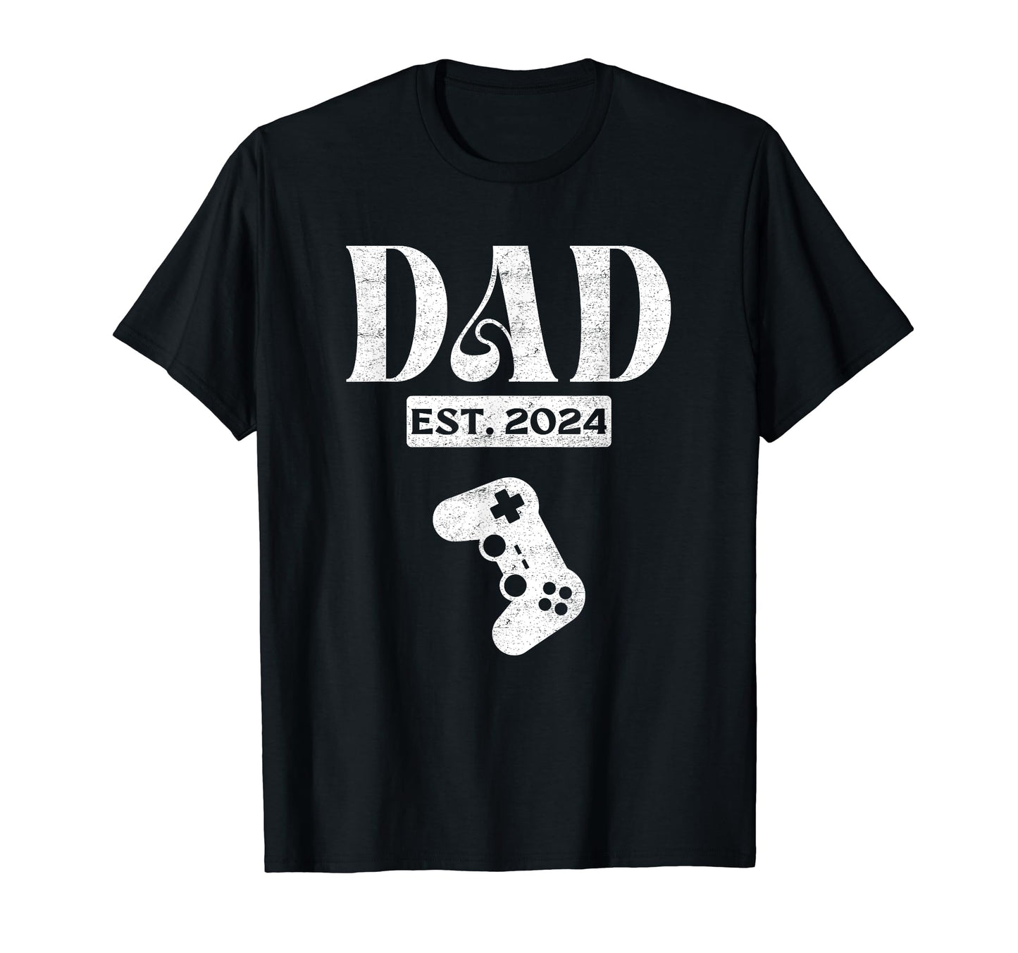 Leveled Up To Daddy Video Game T-Shirt - Aesthetic Graphic for Adults - T-Shirt, Sweatshirt, Hoodie
