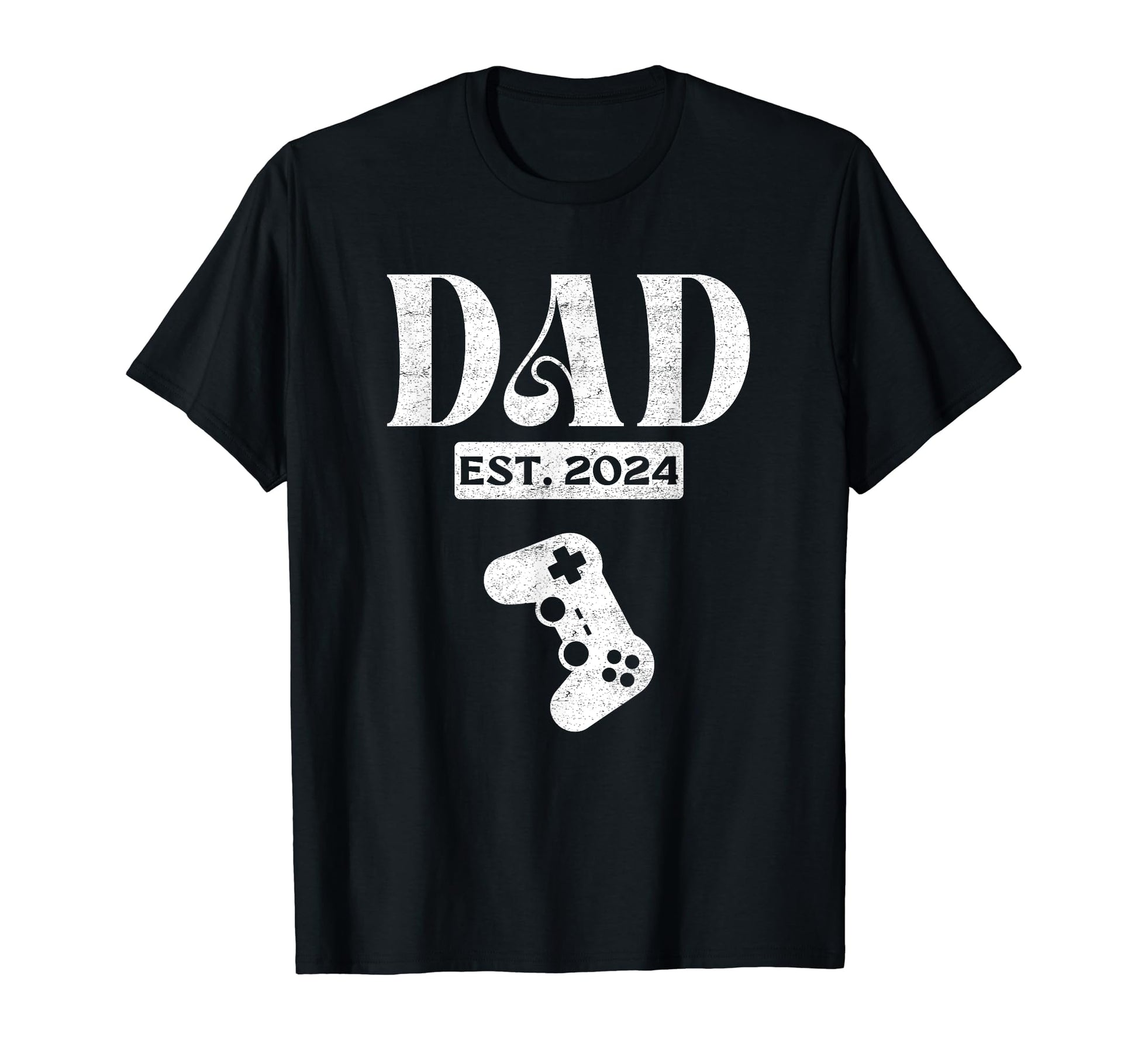 Leveled Up To Daddy Video Game T-Shirt - Aesthetic Graphic for Adults - T-Shirt, Sweatshirt, Hoodie