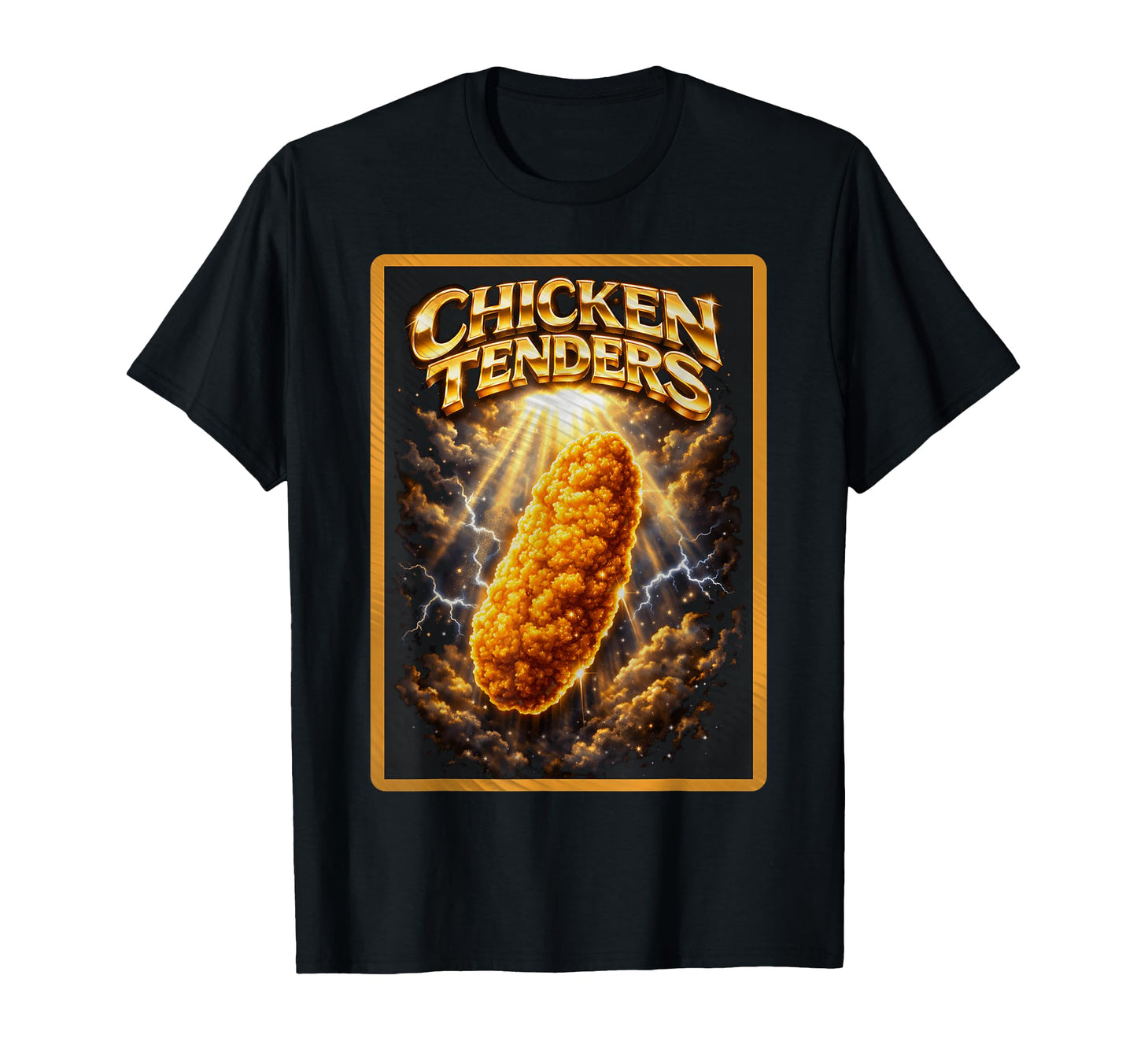 Funny Chicken Tenders Gen Z Meme T-Shirt - Unique Graphic Men Women - T-Shirt, Sweatshirt, Hoodie