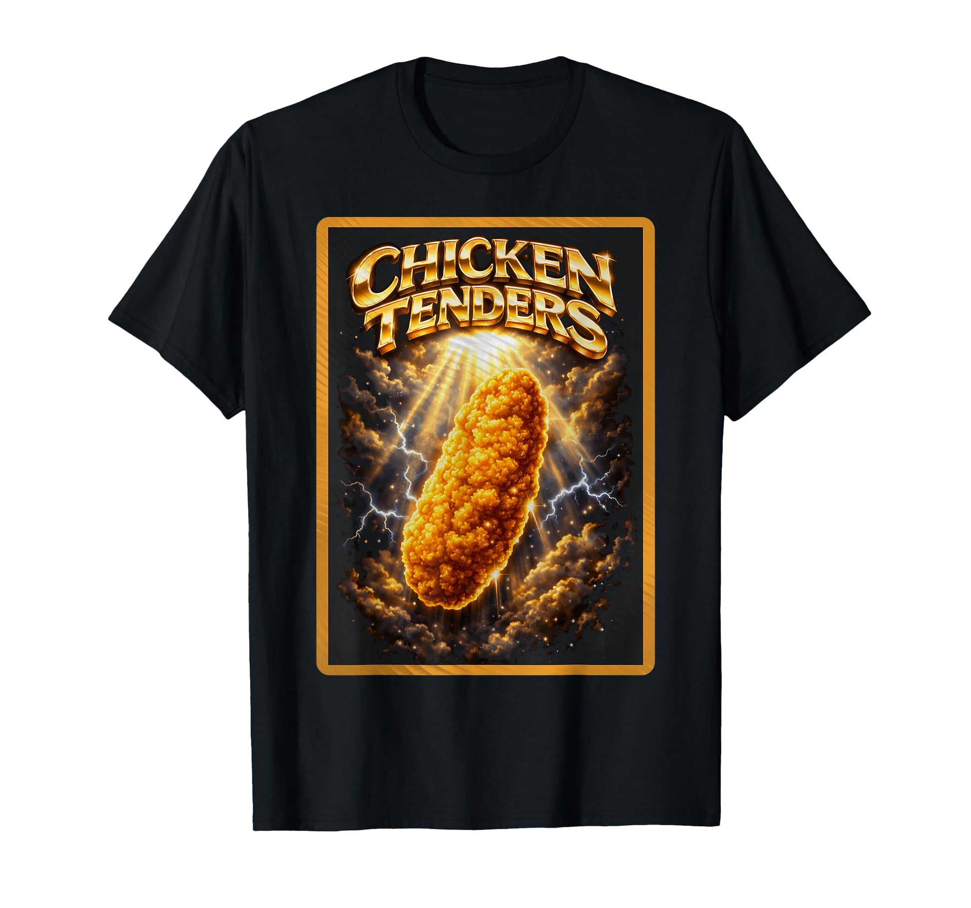 Funny Chicken Tenders Gen Z Meme T-Shirt - Unique Graphic Men Women - T-Shirt, Sweatshirt, Hoodie