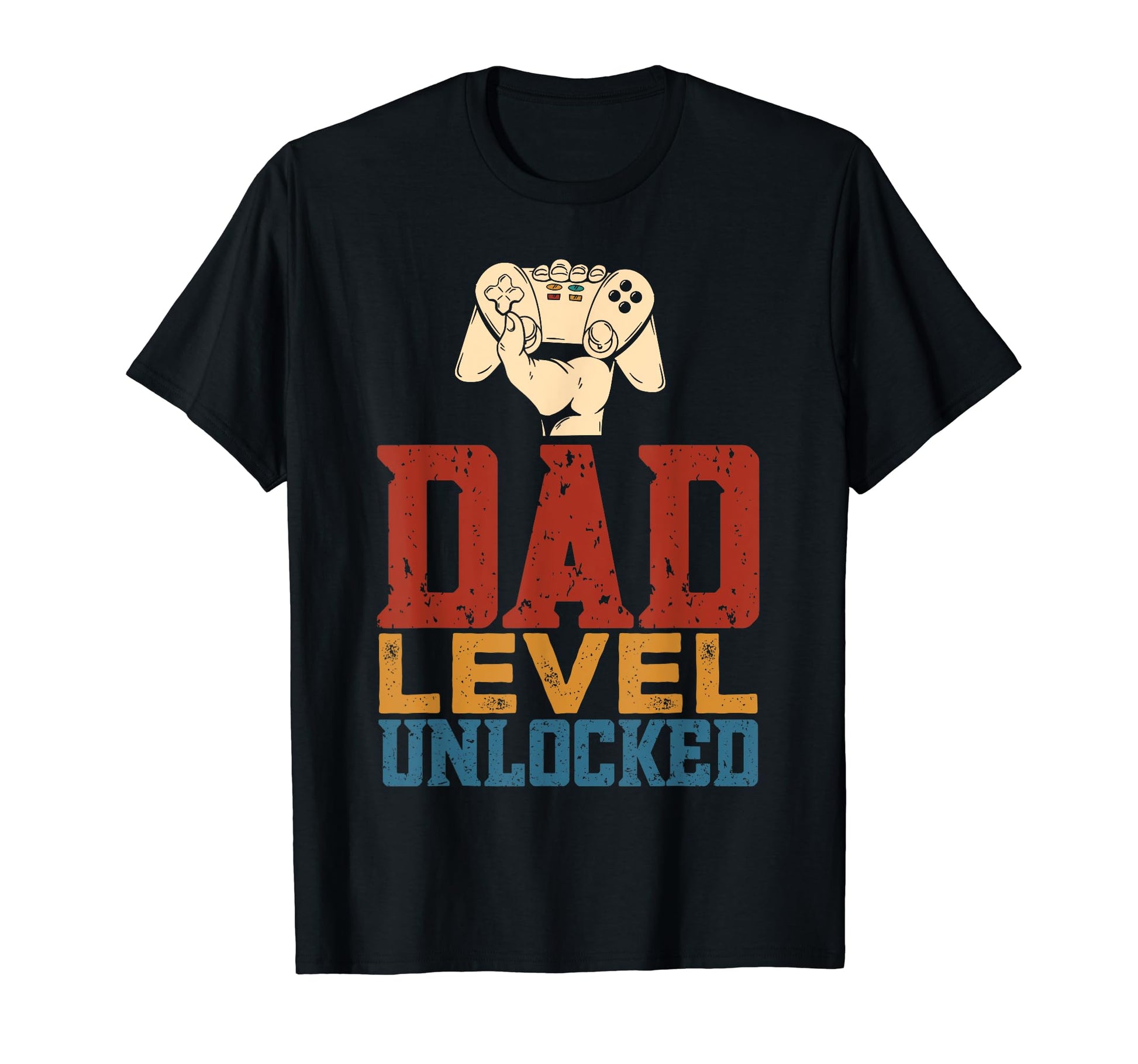Fathers Day Dad Level Unlocked Video T-Shirt - Streetwear Style Unisex - T-Shirt, Sweatshirt, Hoodie
