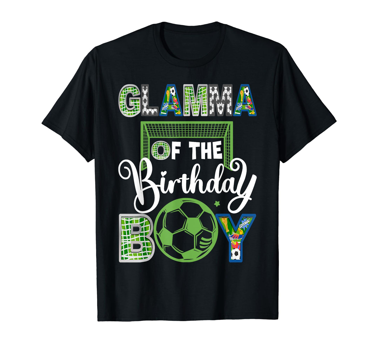Glamma Birthday Soccer Baller T-Shirt - Casual Everyday Wear for Adults - T-Shirt, Sweatshirt, Hoodie