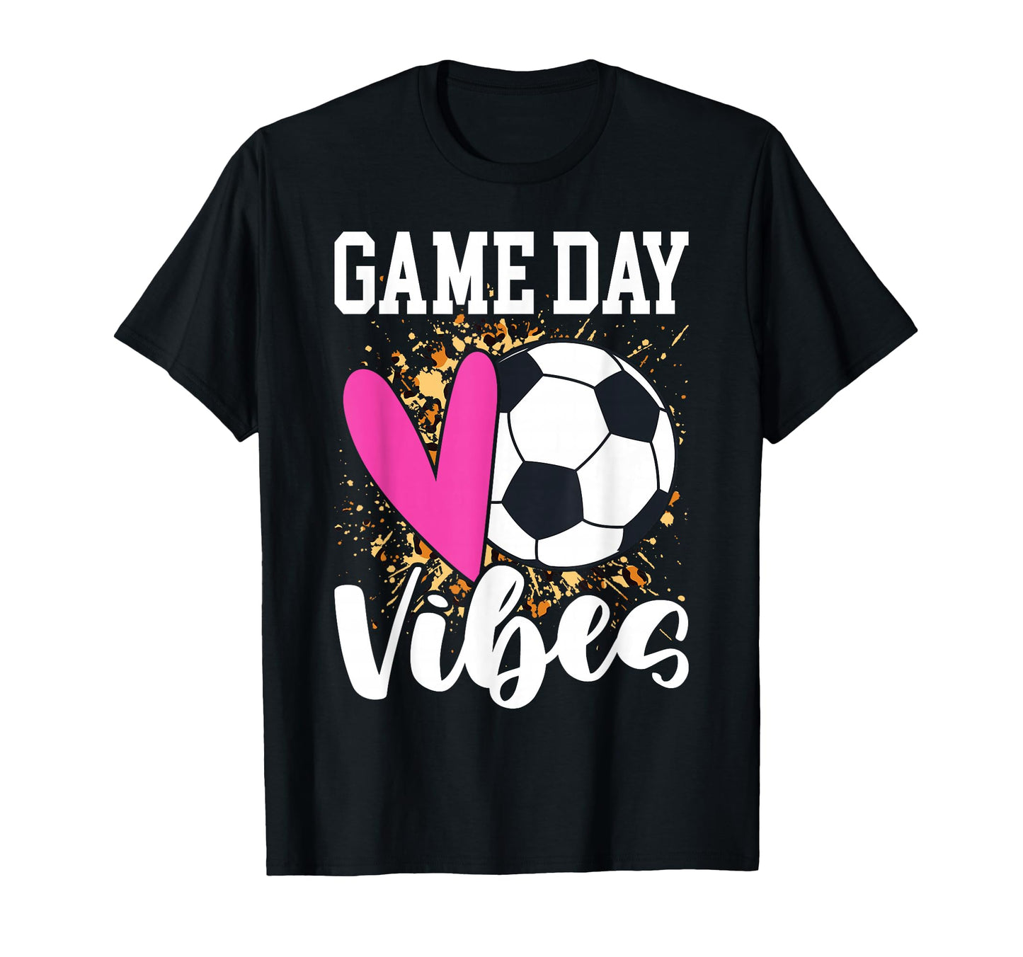 Game Day Soccer Leopard T-Shirt - Trendy Graphic for Adults - T-Shirt, Sweatshirt, Hoodie