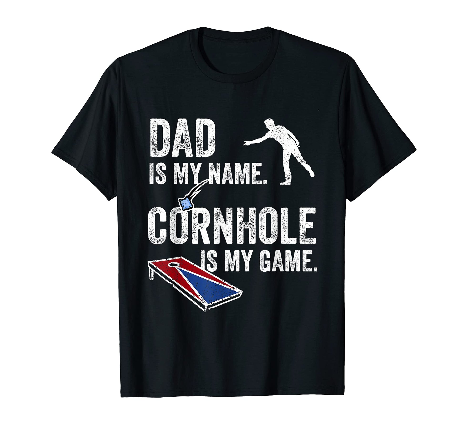 Mens Cornhole Funny Cornhole Game Dad T-Shirt - Minimalist Print Unisex - T-Shirt, Sweatshirt, Hoodie