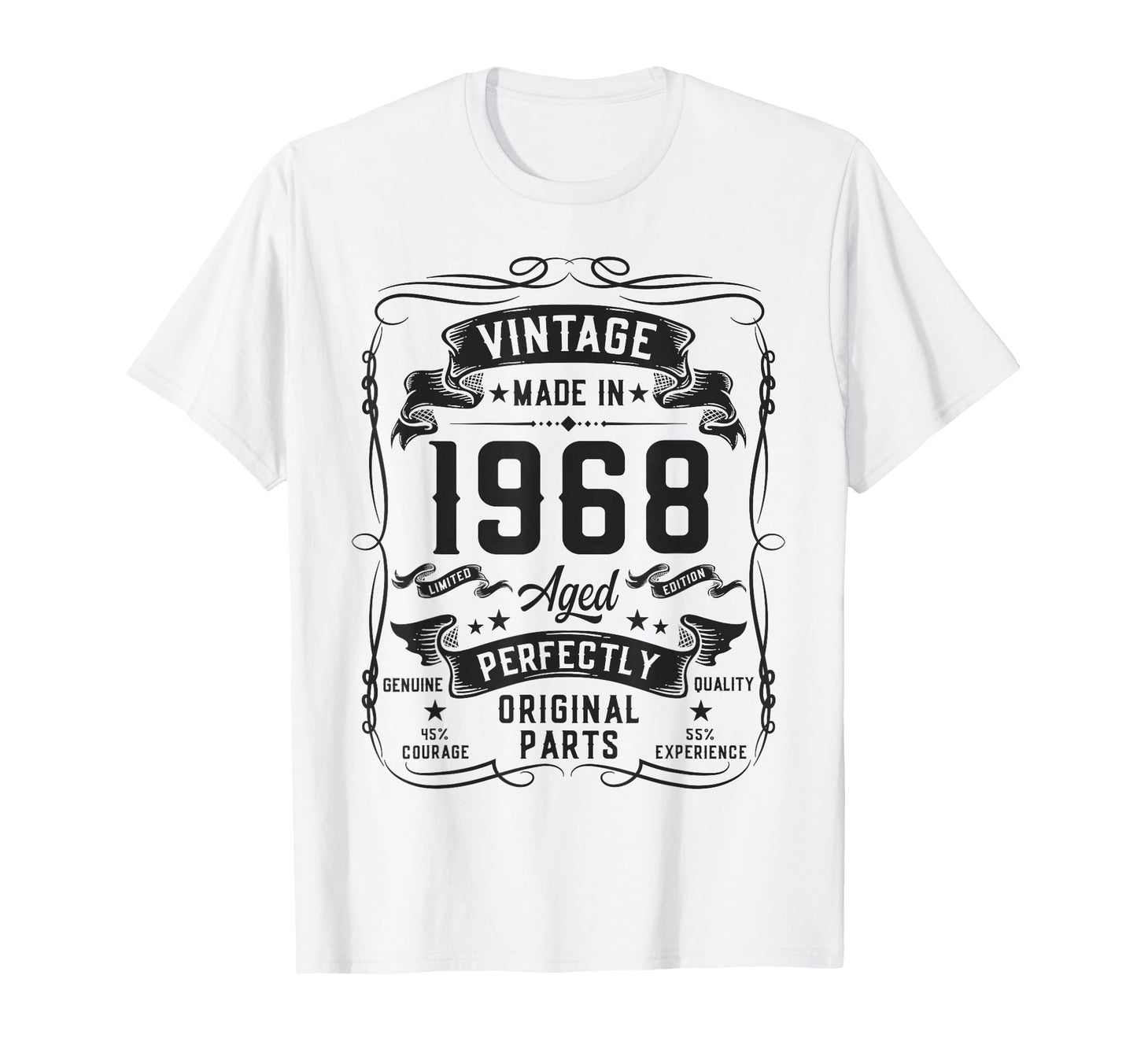 1968 58Yr 58Th Birthday Gifts 58 T-Shirt - Fun Novelty Design Men Women - T-Shirt, Sweatshirt, Hoodie