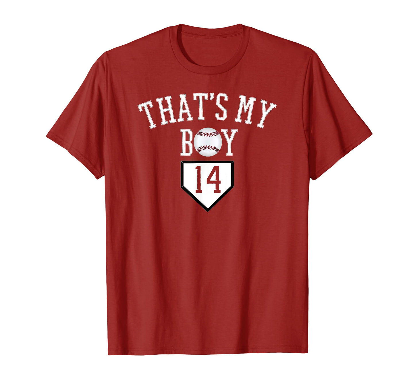14 Thats My Baseball Number T-Shirt - Aesthetic Graphic for Adults - T-Shirt, Sweatshirt, Hoodie