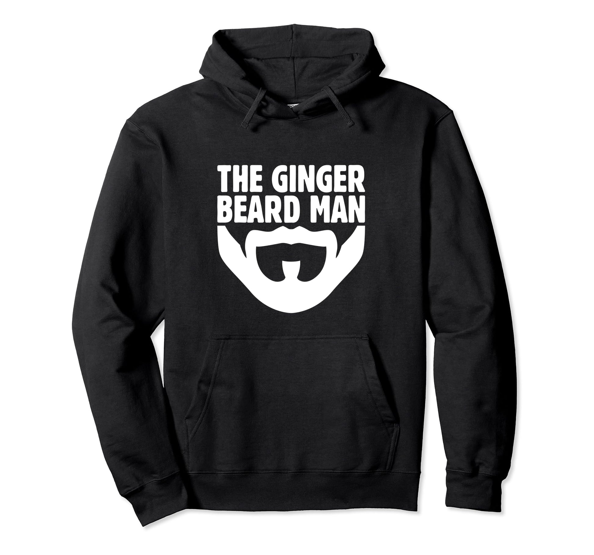 Bearded Guy Funny Beard Lover Mustache Hoodie - Novelty Apparel for Adults - T-Shirt, Sweatshirt, Hoodie