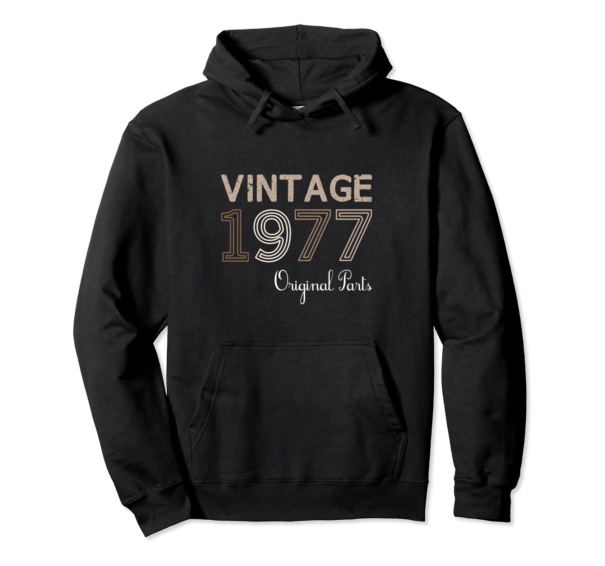 Year 1977 Gift Birthday Mom Dad Hoodie - Custom Art Print for Adults - T-Shirt, Sweatshirt, Hoodie