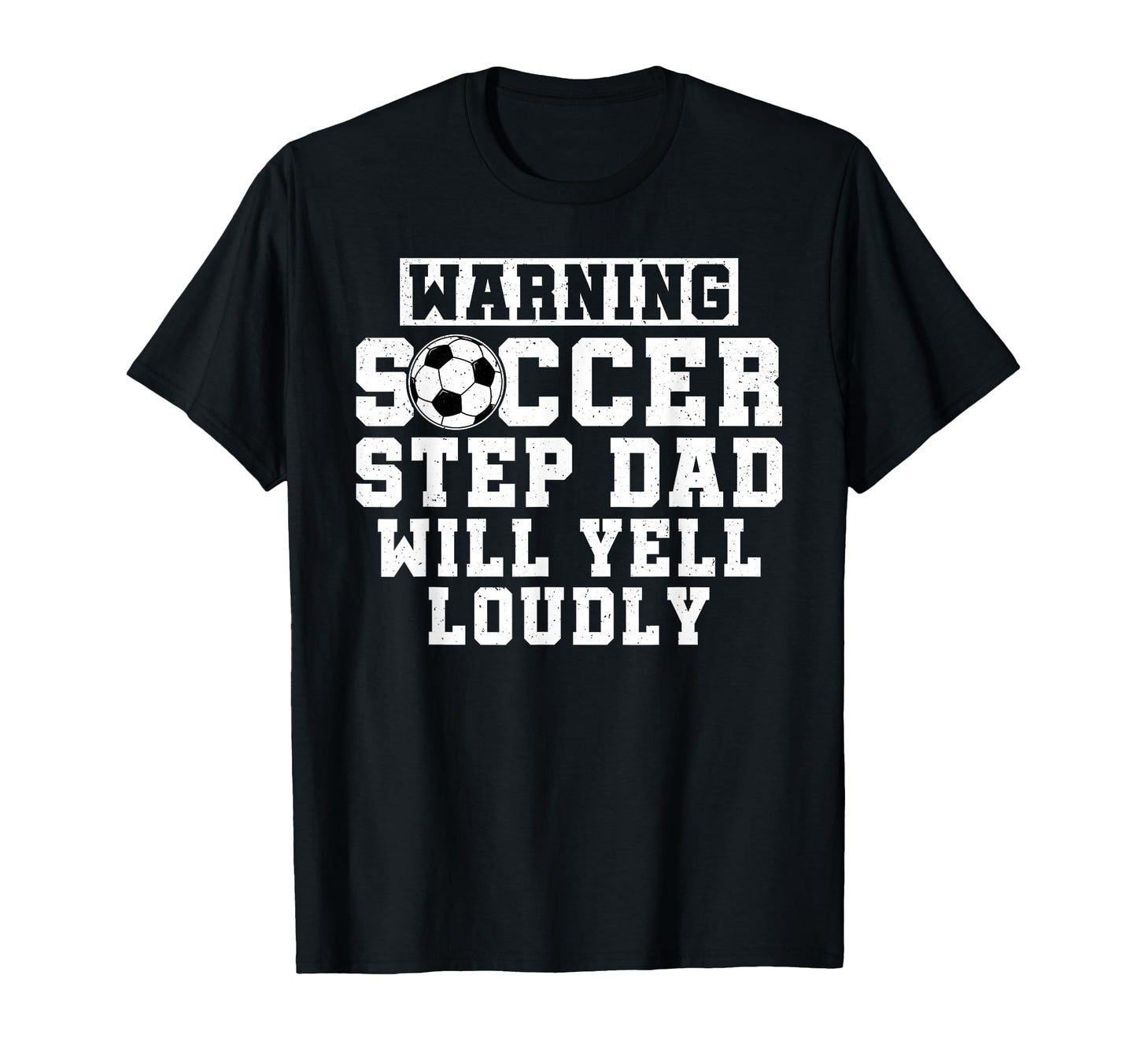 Funny Soccer Step Dad Soccer Player Step T-Shirt - Custom Art Print Unisex - T-Shirt, Sweatshirt, Hoodie