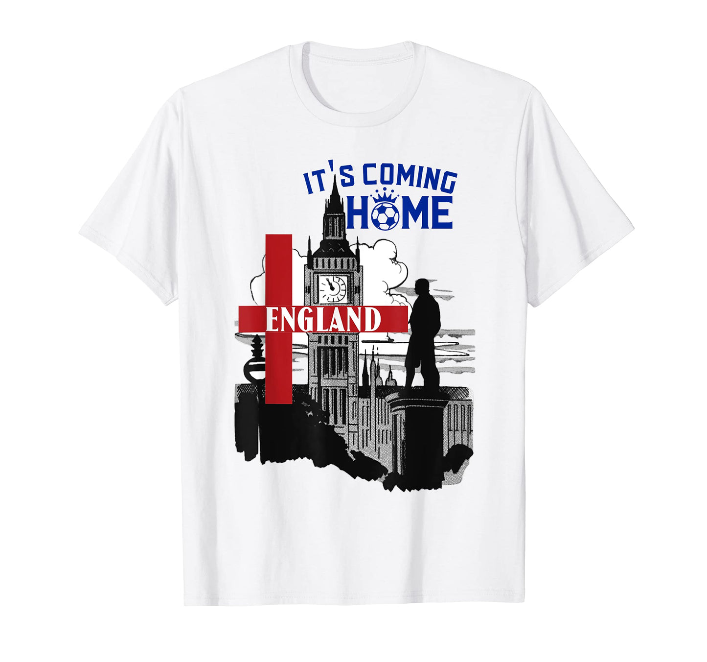 Football Is Coming Home To England T-Shirt - Streetwear Style Unisex - T-Shirt, Sweatshirt, Hoodie