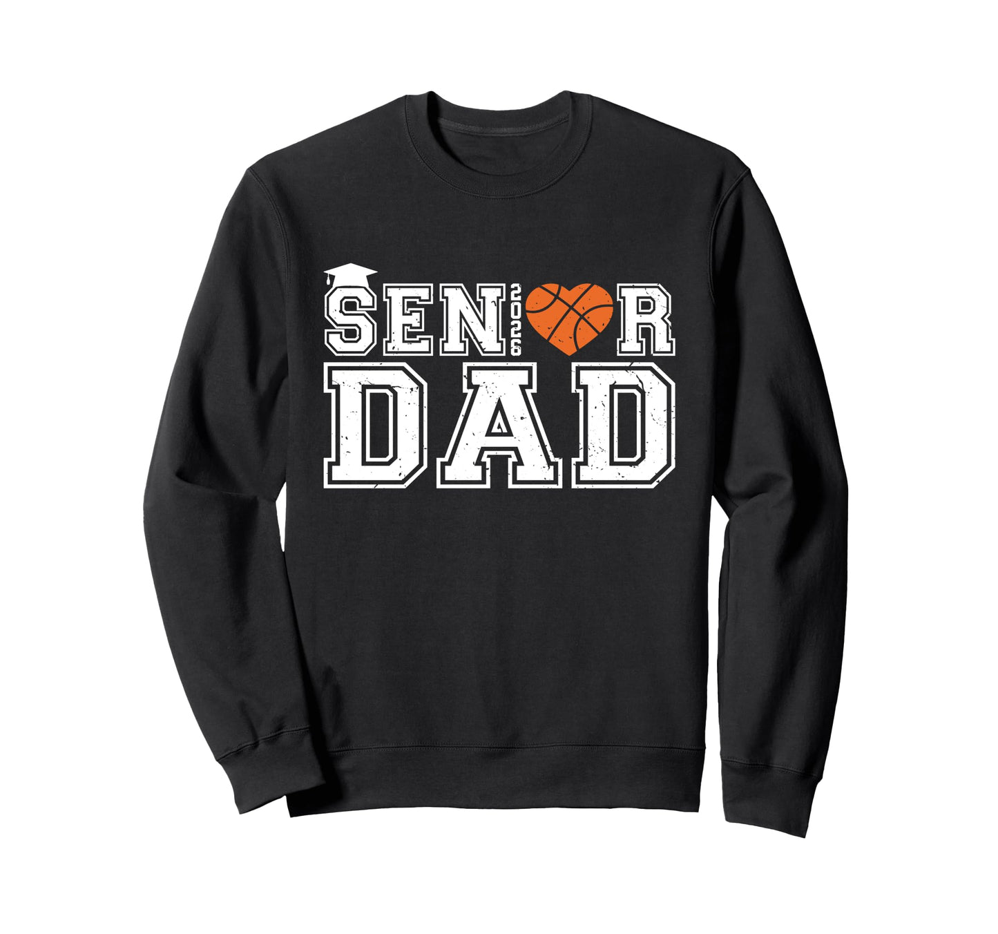 Proud Dad 2026 Senior Graduate Sweatshirt - Minimalist Print Men Women - T-Shirt, Sweatshirt, Hoodie