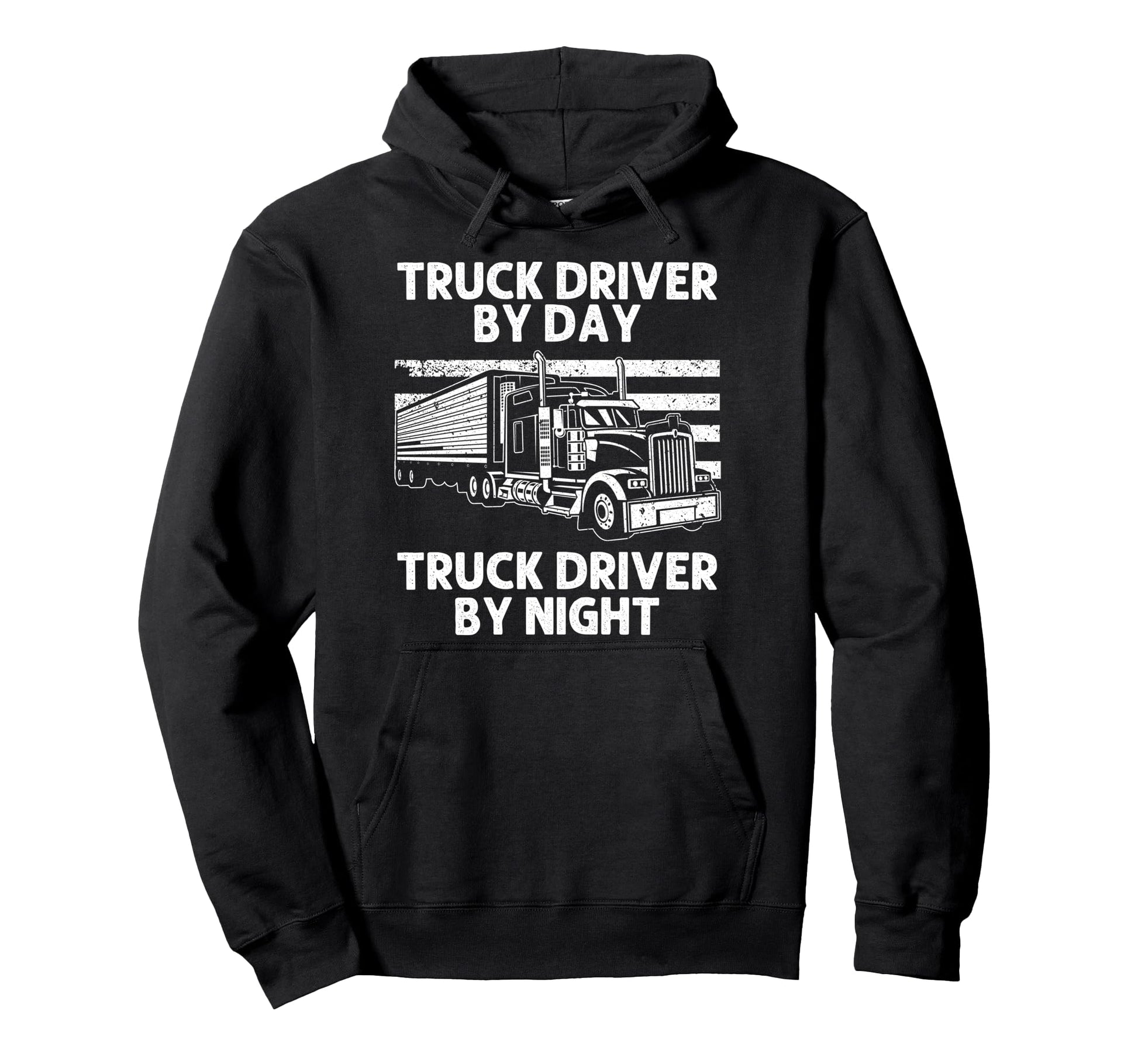Best Truck Driver Art Dad Trucking Cdl Hoodie - Novelty Apparel Men Women - T-Shirt, Sweatshirt, Hoodie