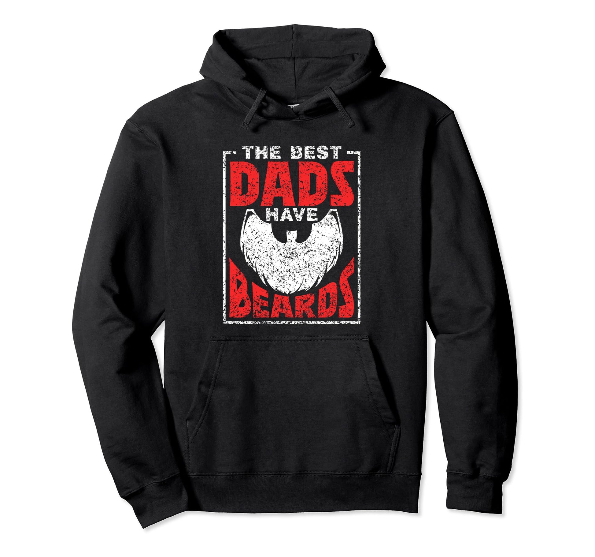 Best Dads Have Beards Bearded Dad Beard Hoodie - Novelty Apparel Unisex - T-Shirt, Sweatshirt, Hoodie