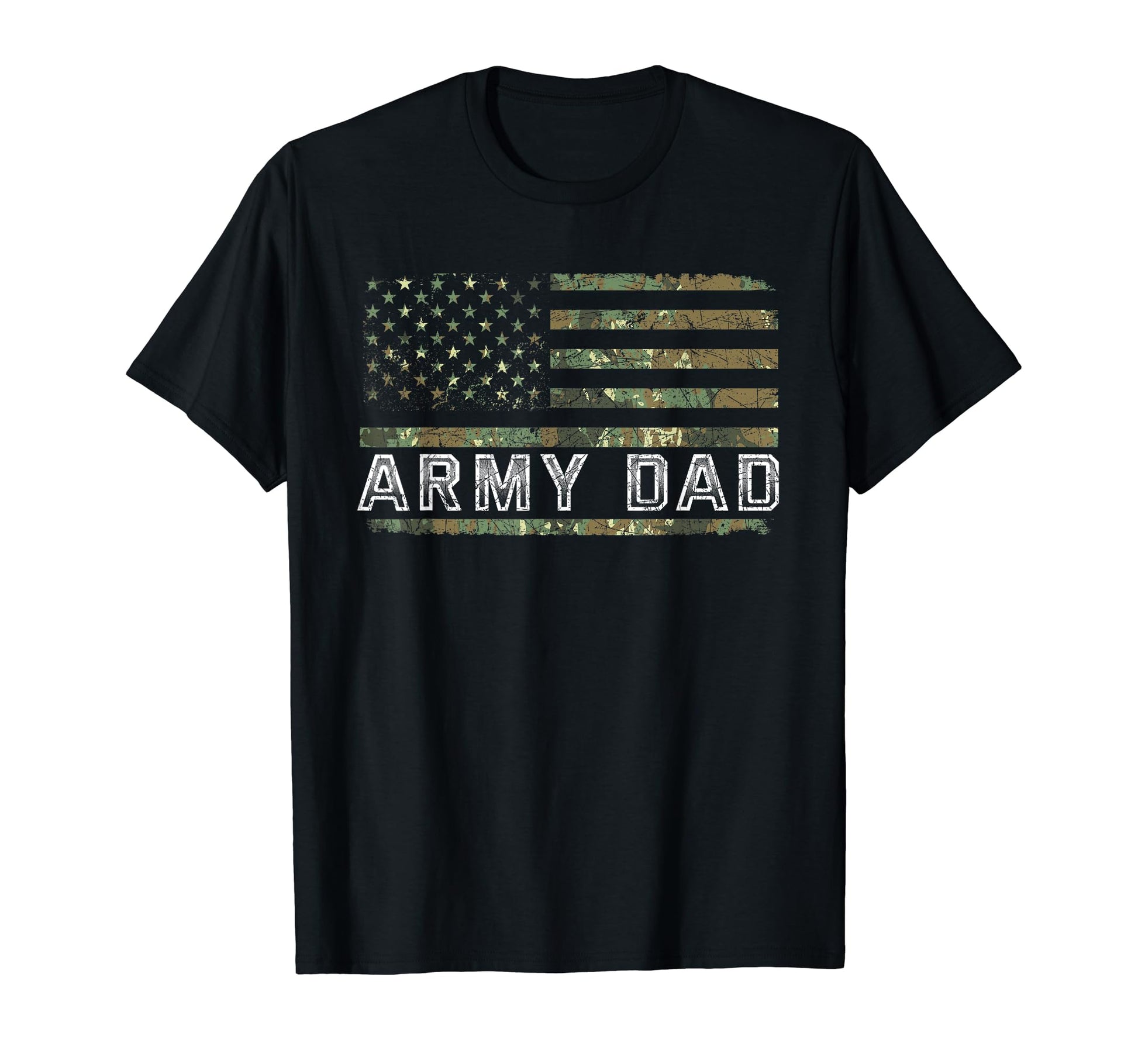 Us Flag Army Husband Dad Fathers Day T-Shirt - Graphic Print for Adults - T-Shirt, Sweatshirt, Hoodie