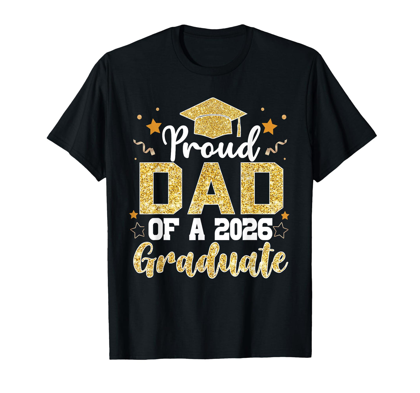 Dad Senior 2026 Proud Dad Class T-Shirt - Fun Novelty Design for Adults - T-Shirt, Sweatshirt, Hoodie