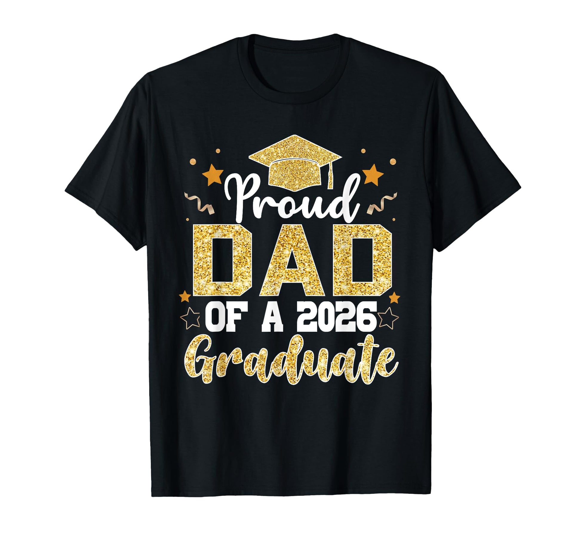 Dad Senior 2026 Proud Dad Class T-Shirt - Fun Novelty Design for Adults - T-Shirt, Sweatshirt, Hoodie