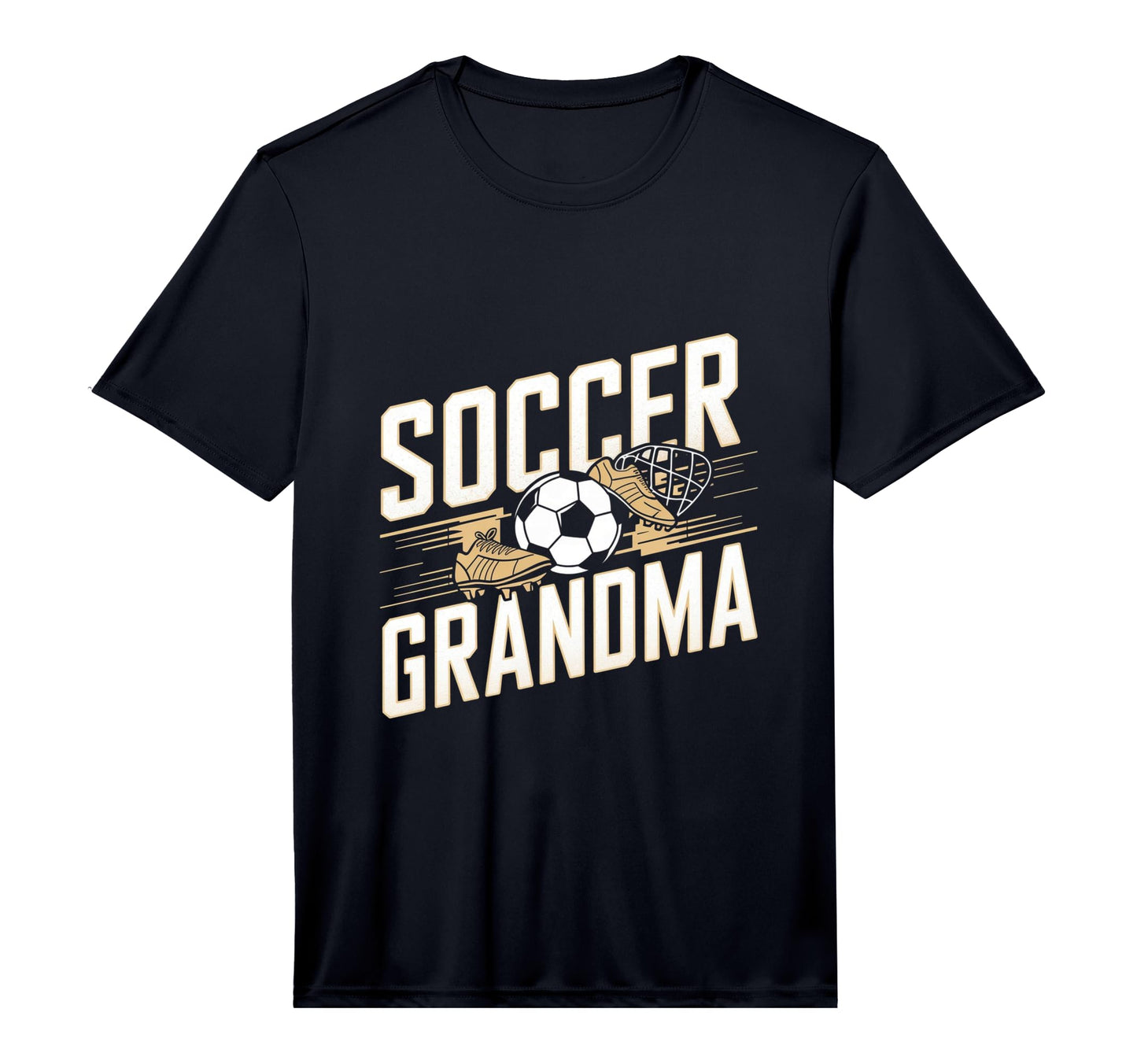 Mens Soccer Grandma Performance T-Shirt - Novelty Apparel Men Women - T-Shirt, Sweatshirt, Hoodie