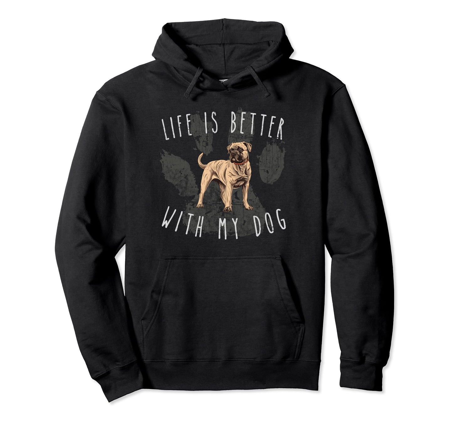 Cane Corso Life Is Better My Dog Pet Hoodie - Aesthetic Graphic Men Women - T-Shirt, Sweatshirt, Hoodie