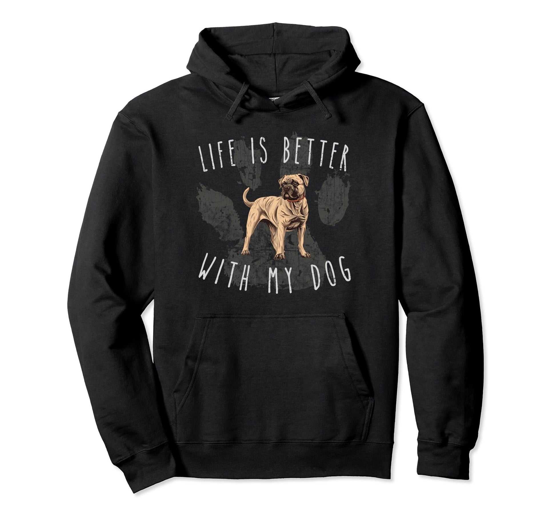 Cane Corso Life Is Better My Dog Pet Hoodie - Aesthetic Graphic Men Women - T-Shirt, Sweatshirt, Hoodie