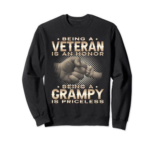 Being Veteran Is Honor Being Sweatshirt - Custom Art Print Men Women - T-Shirt, Sweatshirt, Hoodie