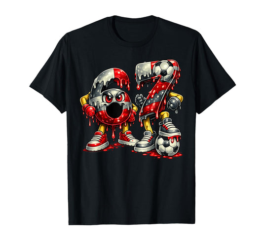 67 Soccer Six Seven Meme Alpha T-Shirt - Casual Everyday Wear for Adults - T-Shirt, Sweatshirt, Hoodie