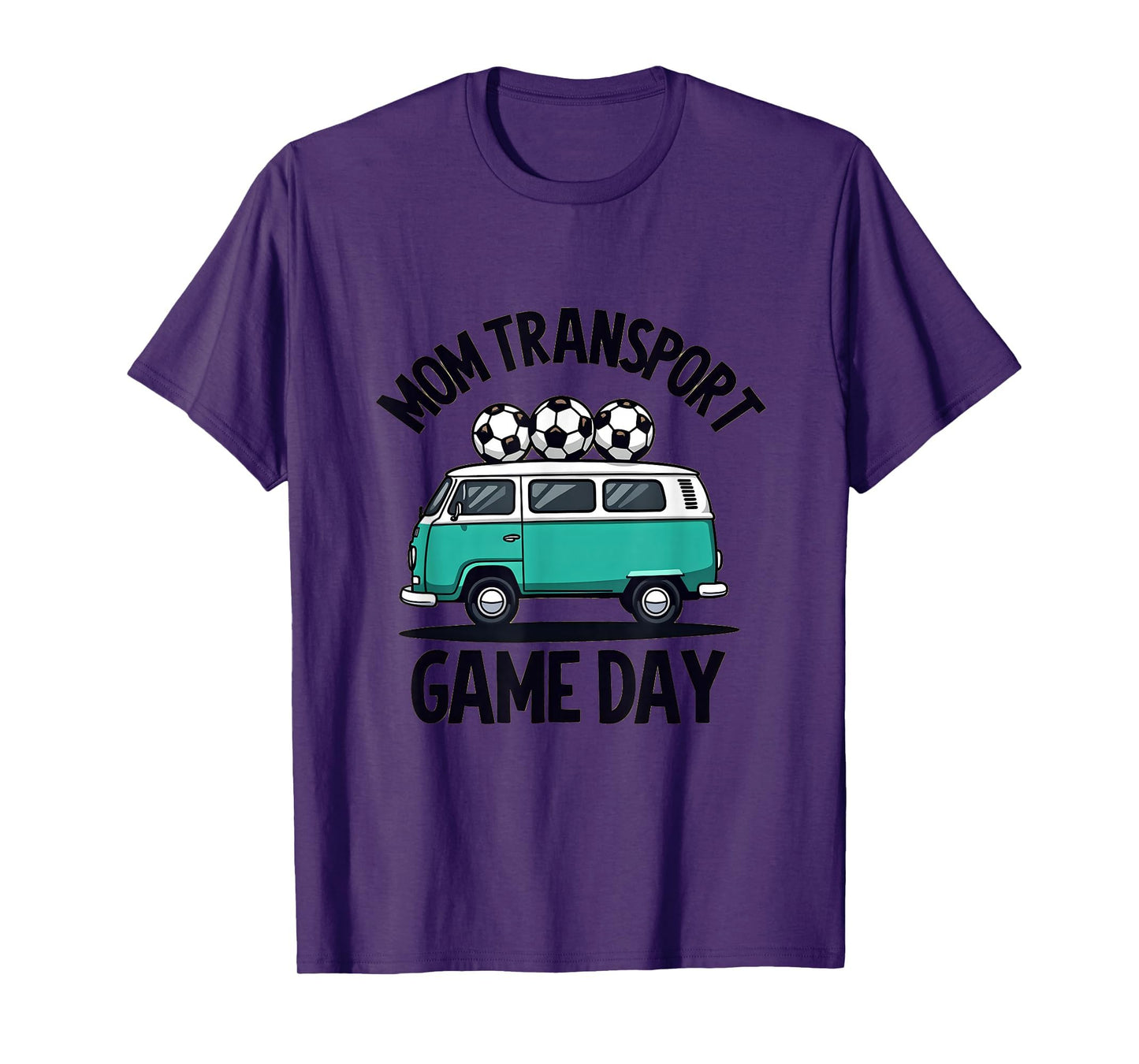 Mom Transport Game Day Soccer T-Shirt - Minimalist Print for Adults - T-Shirt, Sweatshirt, Hoodie