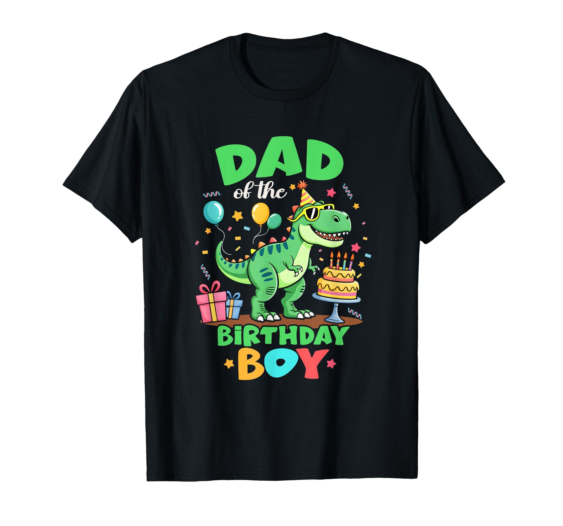 Dad Birthday T Rex Dinosaur Family T-Shirt - Streetwear Style for Adults - T-Shirt, Sweatshirt, Hoodie