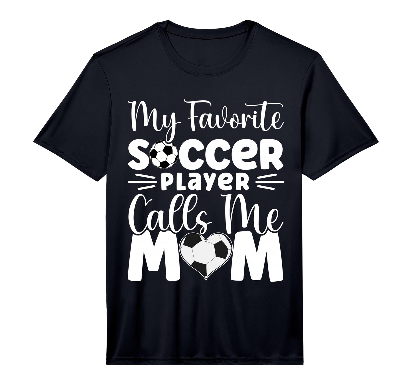 Mens My Favorite Soccer Player Calls T-Shirt - Custom Art Print Men Women - T-Shirt, Sweatshirt, Hoodie