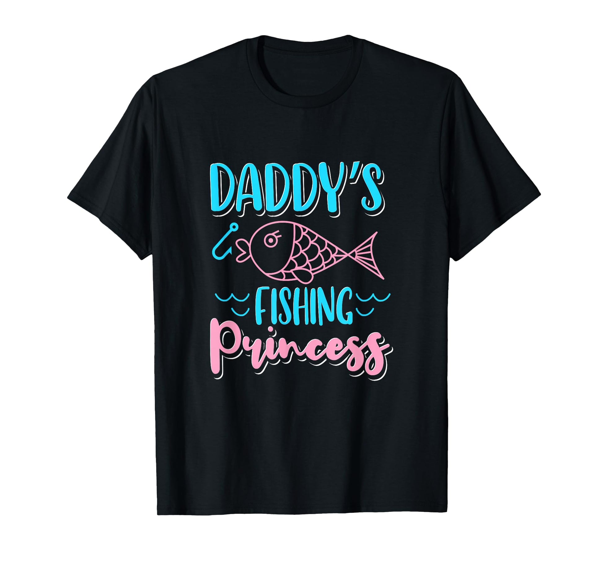 Fisherman Dad And Daughter Daddys T-Shirt - Graphic Print Men Women - T-Shirt, Sweatshirt, Hoodie