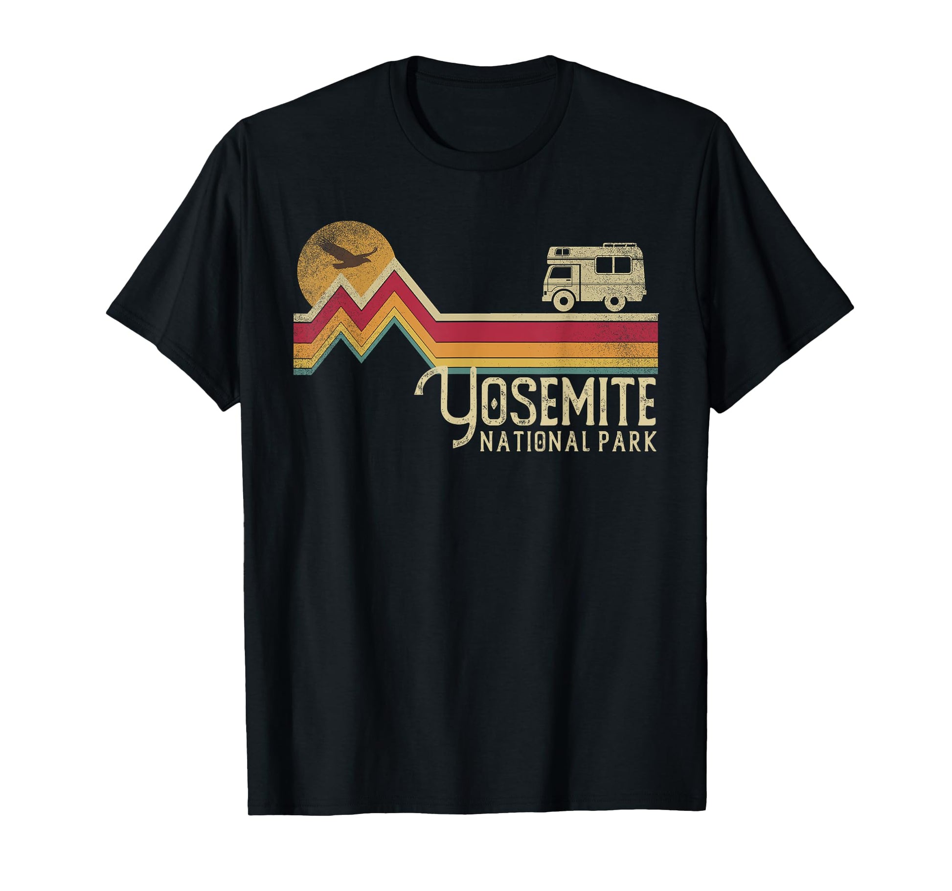 Yosemite National Park California T-Shirt - Unique Graphic for Adults - T-Shirt, Sweatshirt, Hoodie