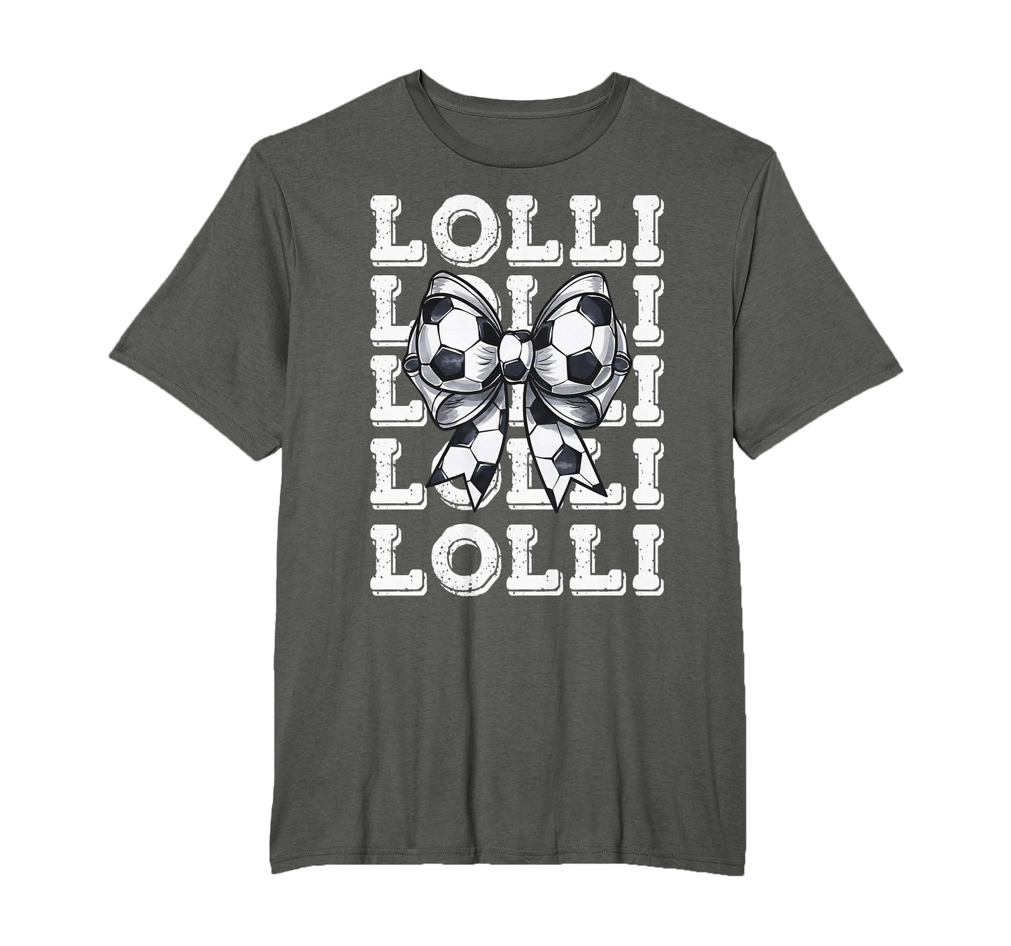 Coquette Soccer Lolli Matching T-Shirt - Fun Novelty Design for Adults - T-Shirt, Sweatshirt, Hoodie
