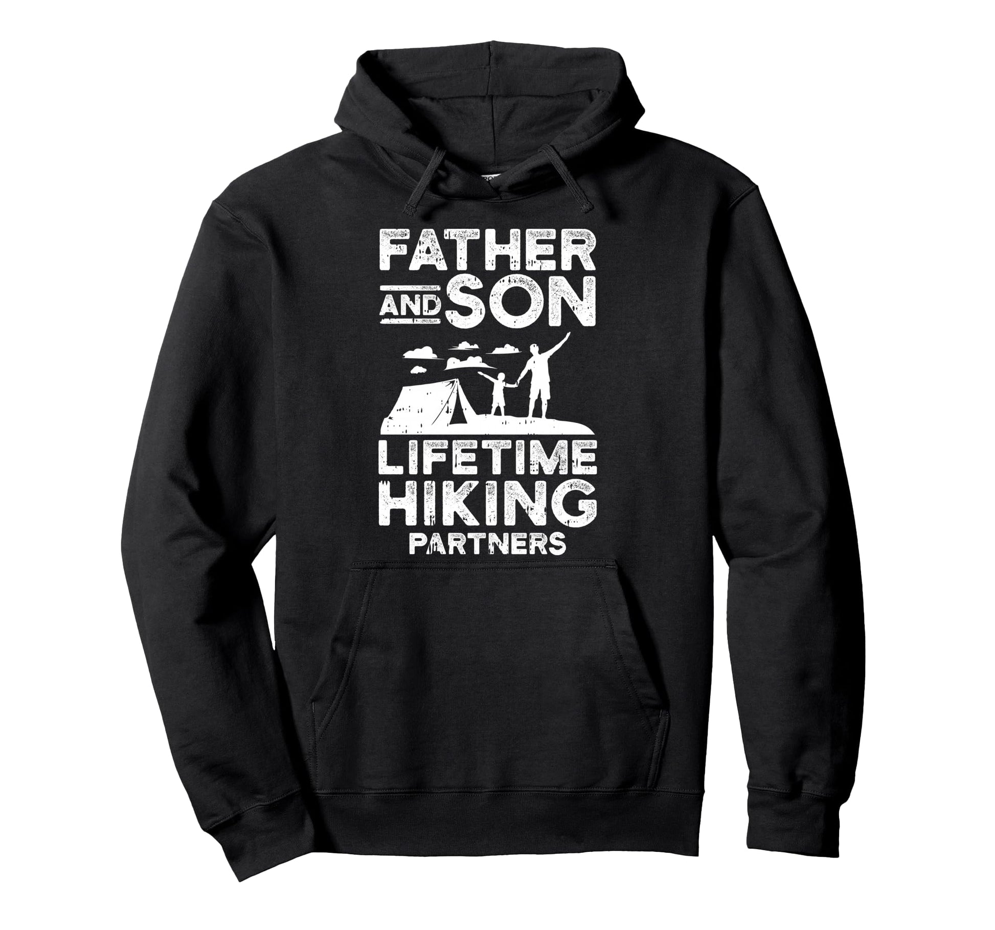 Father And Son Matching Fathers Day Hoodie - Custom Art Print Men Women - T-Shirt, Sweatshirt, Hoodie