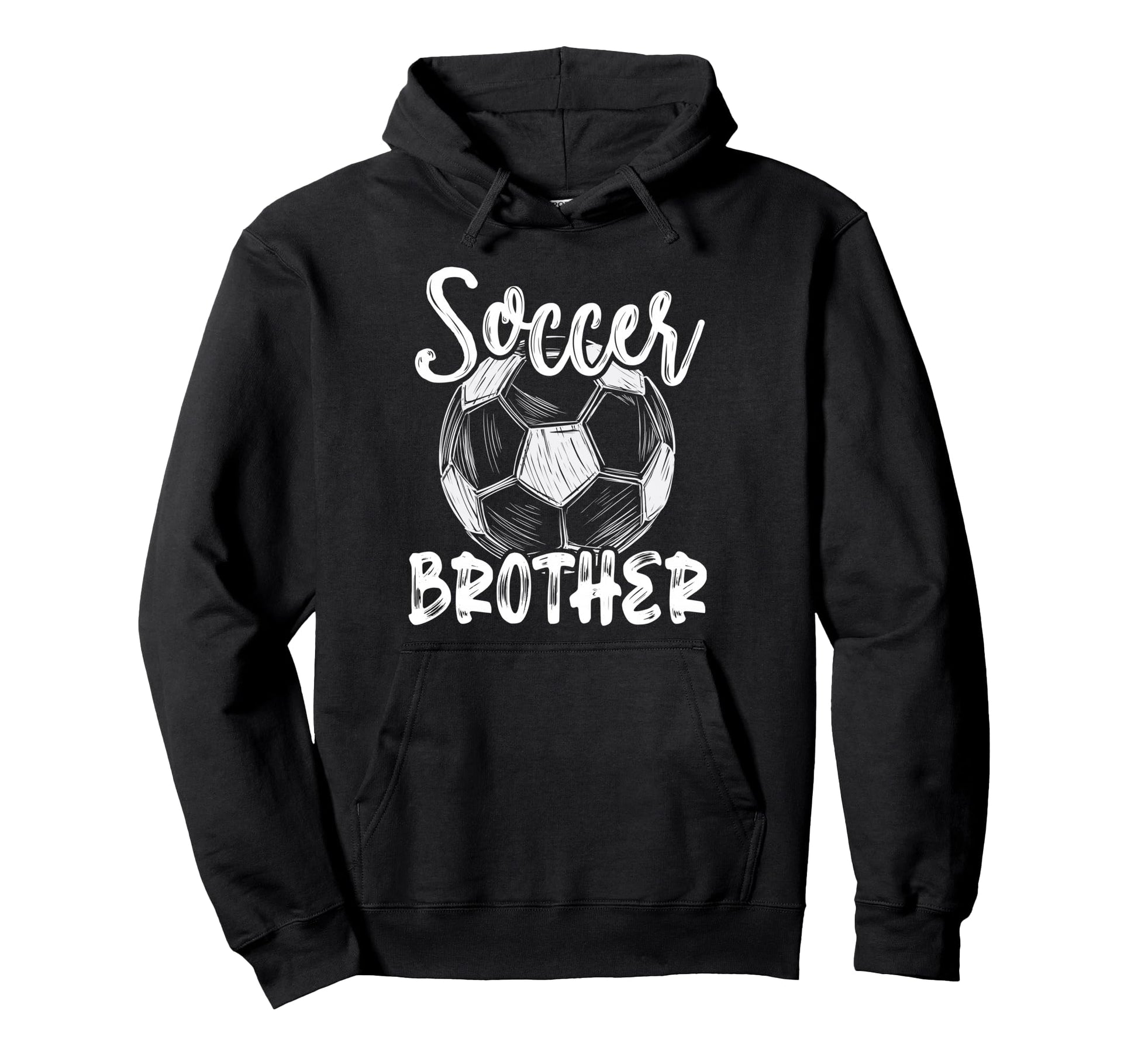 Soccer Brother Family Matching Hoodie - Casual Everyday Wear Men Women - T-Shirt, Sweatshirt, Hoodie