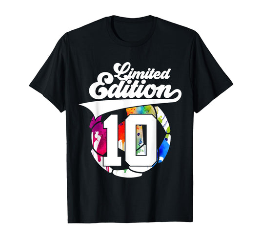 10 Years Soccer 10Th Birthday T-Shirt - Unique Graphic Men Women - T-Shirt, Sweatshirt, Hoodie