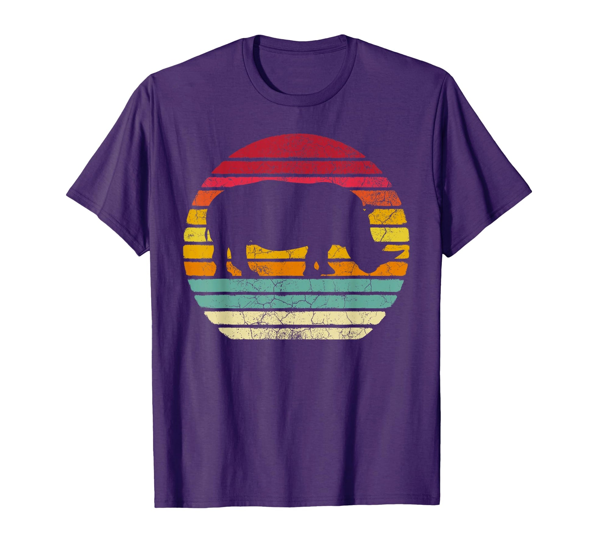Rhinoceros Rhino Gift T-Shirt - Minimalist Print for Adults - T-Shirt, Sweatshirt, Hoodie