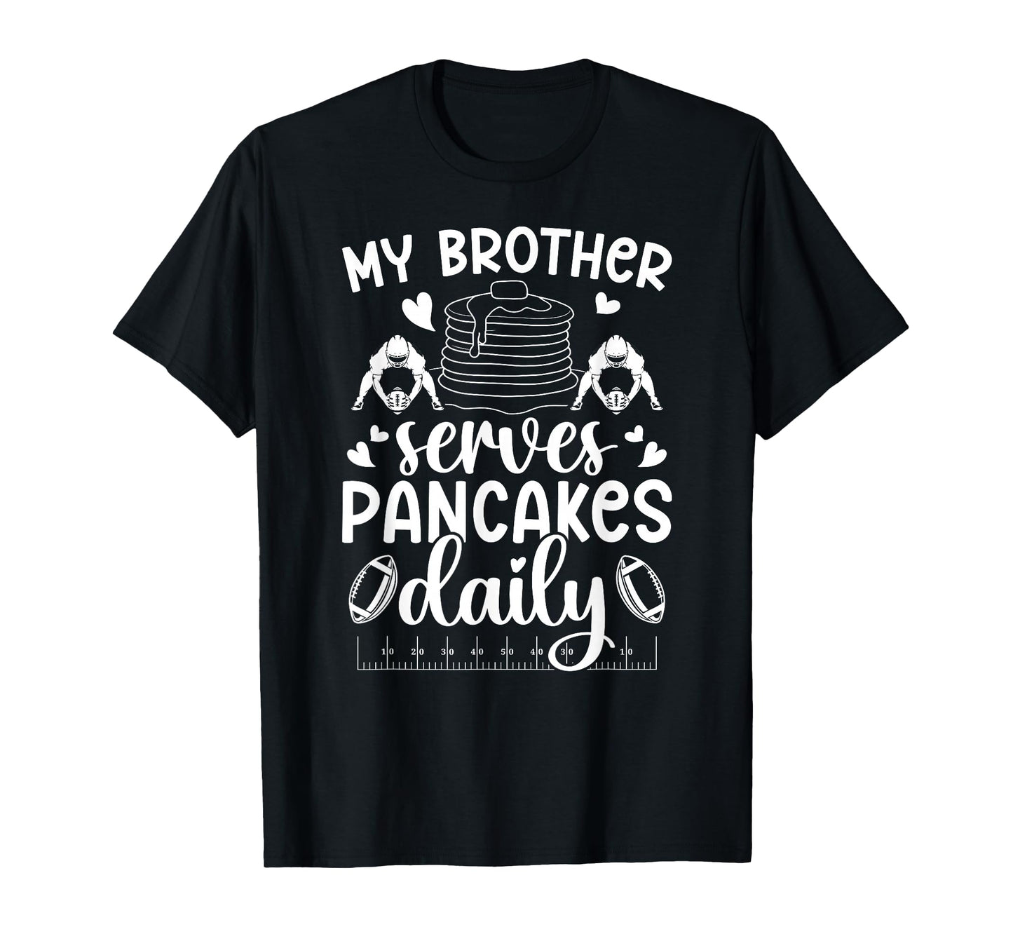Funny Football Lineman Sister Football T-Shirt - Graphic Print Men Women - T-Shirt, Sweatshirt, Hoodie