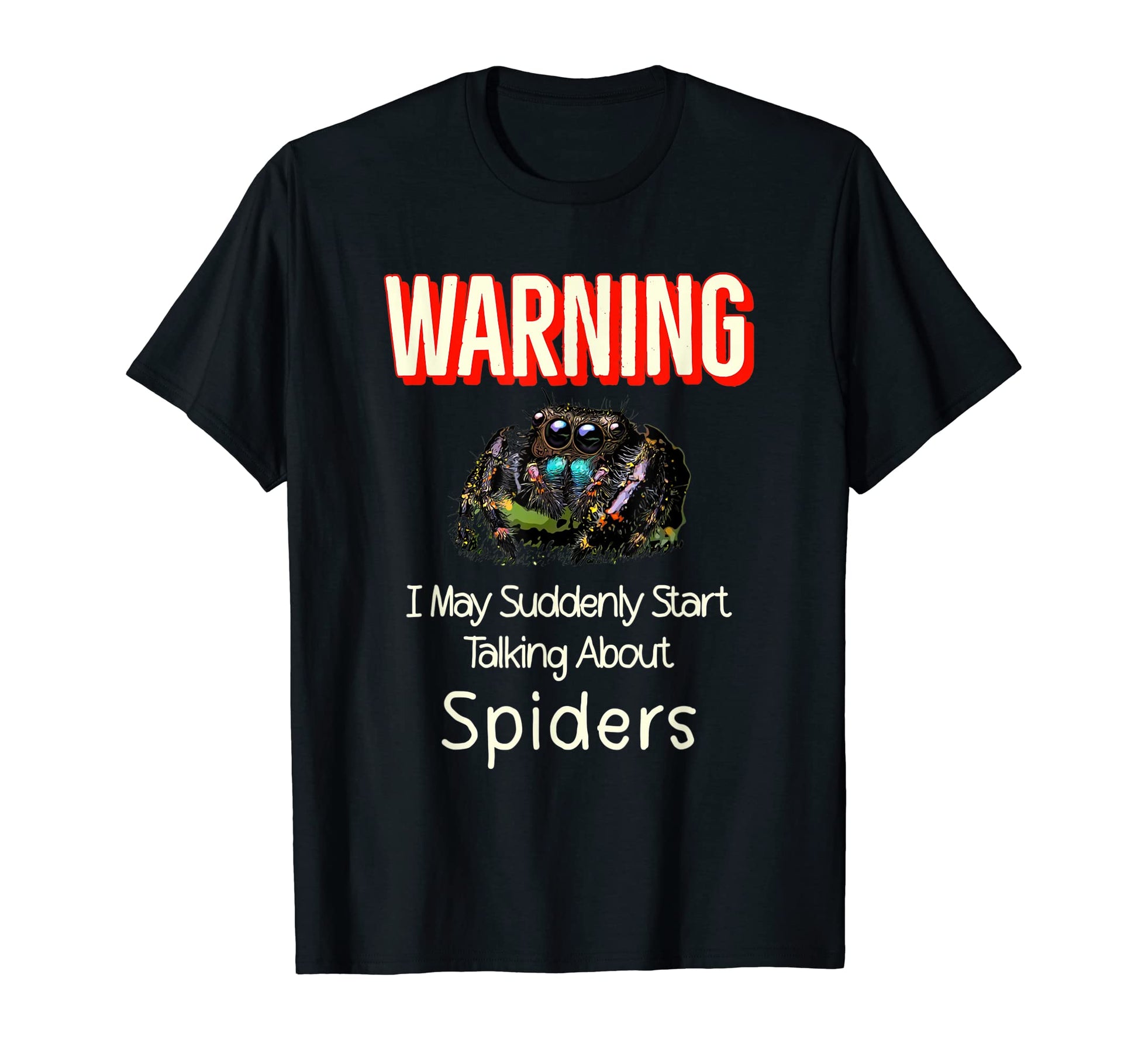 Funny Regal Jumping Spider Spooder Mom T-Shirt - Unique Graphic Men Women - T-Shirt, Sweatshirt, Hoodie