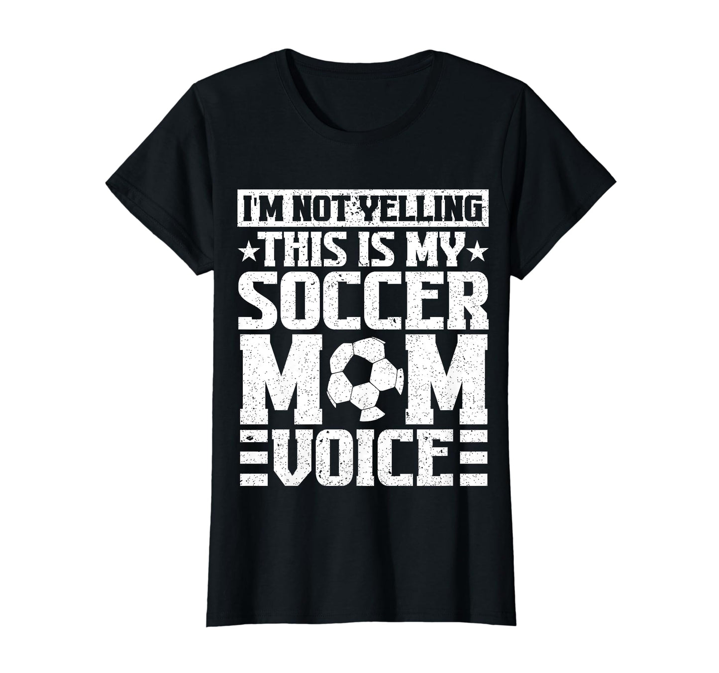 This Is My Soccer Mom Voice Mothers Day T-Shirt - Minimalist Print Unisex - T-Shirt, Sweatshirt, Hoodie