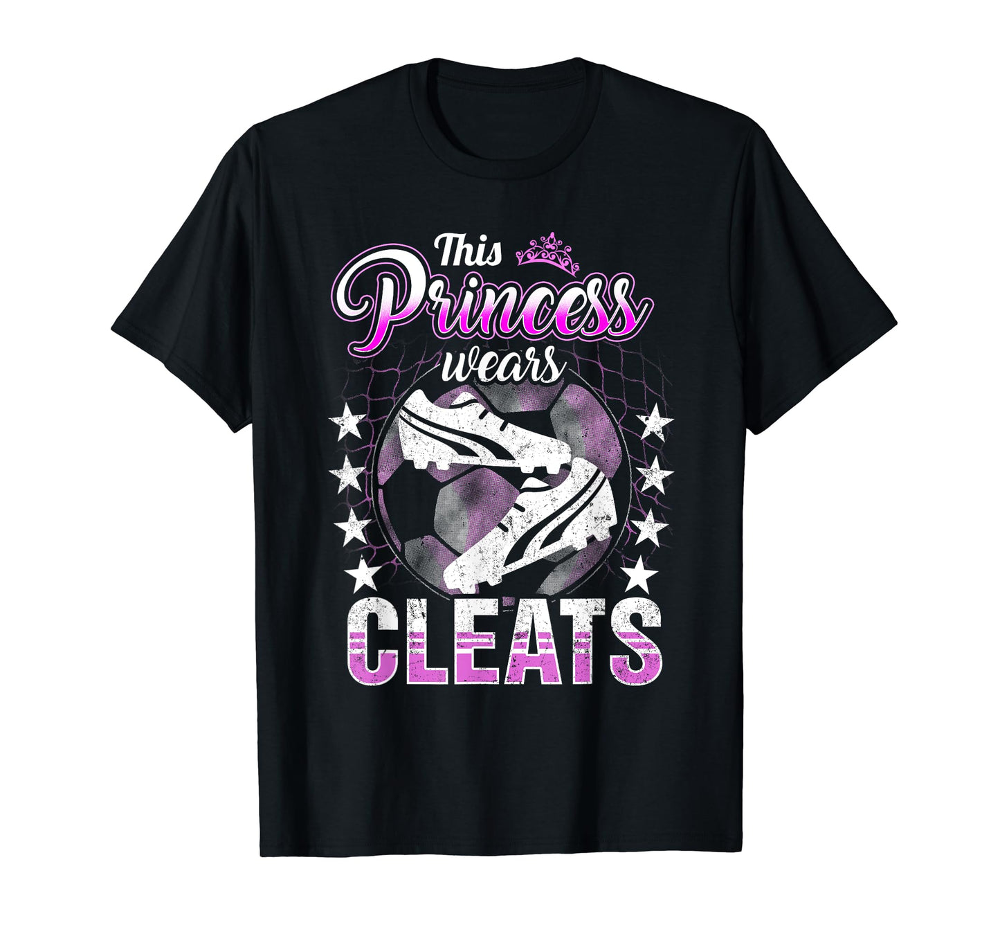 This Princess Wears Cleats Soccer Goalie T-Shirt - Trendy Graphic Unisex - T-Shirt, Sweatshirt, Hoodie